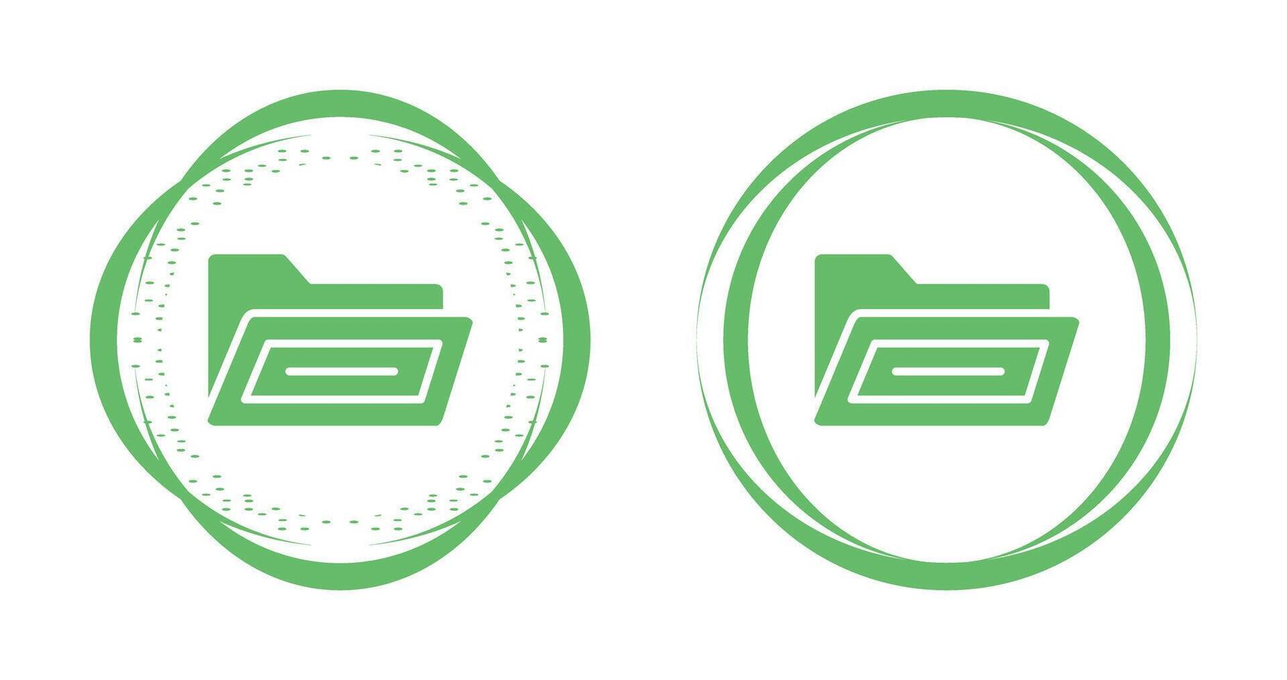 Open File Folder Vector Icon