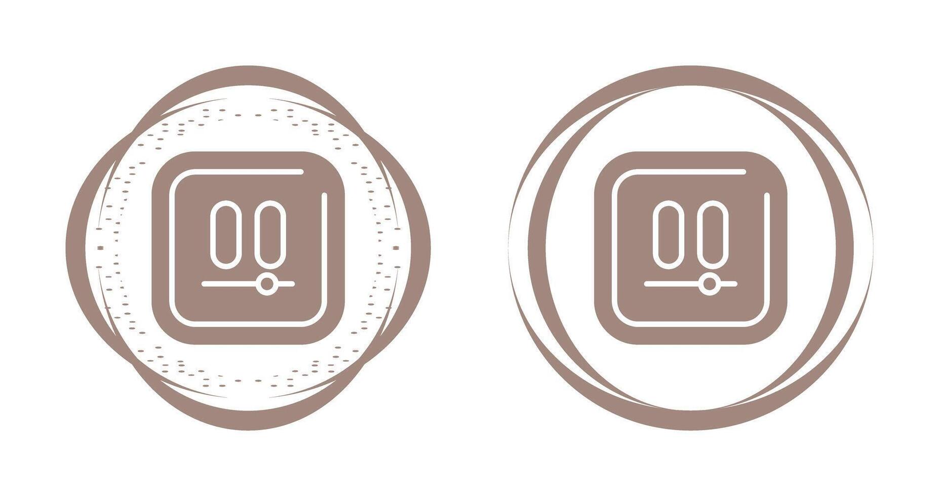 Video Pause Square Vector Icon