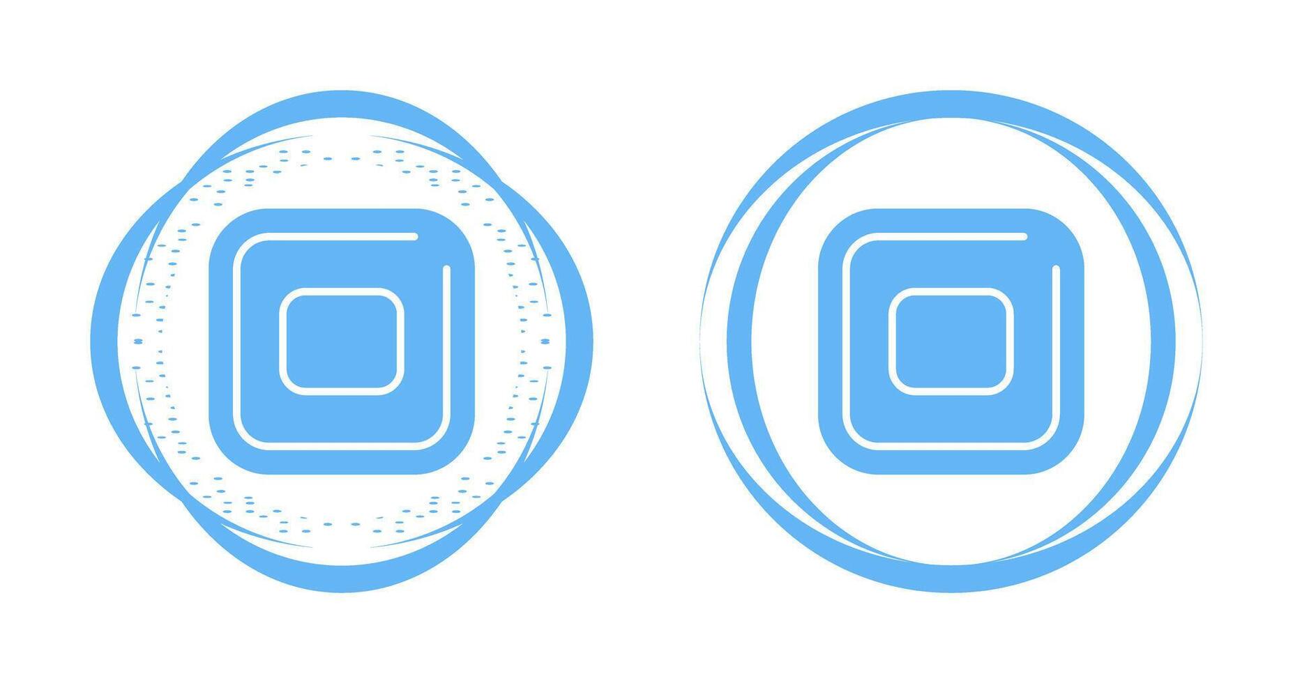 Stop Square Vector Icon