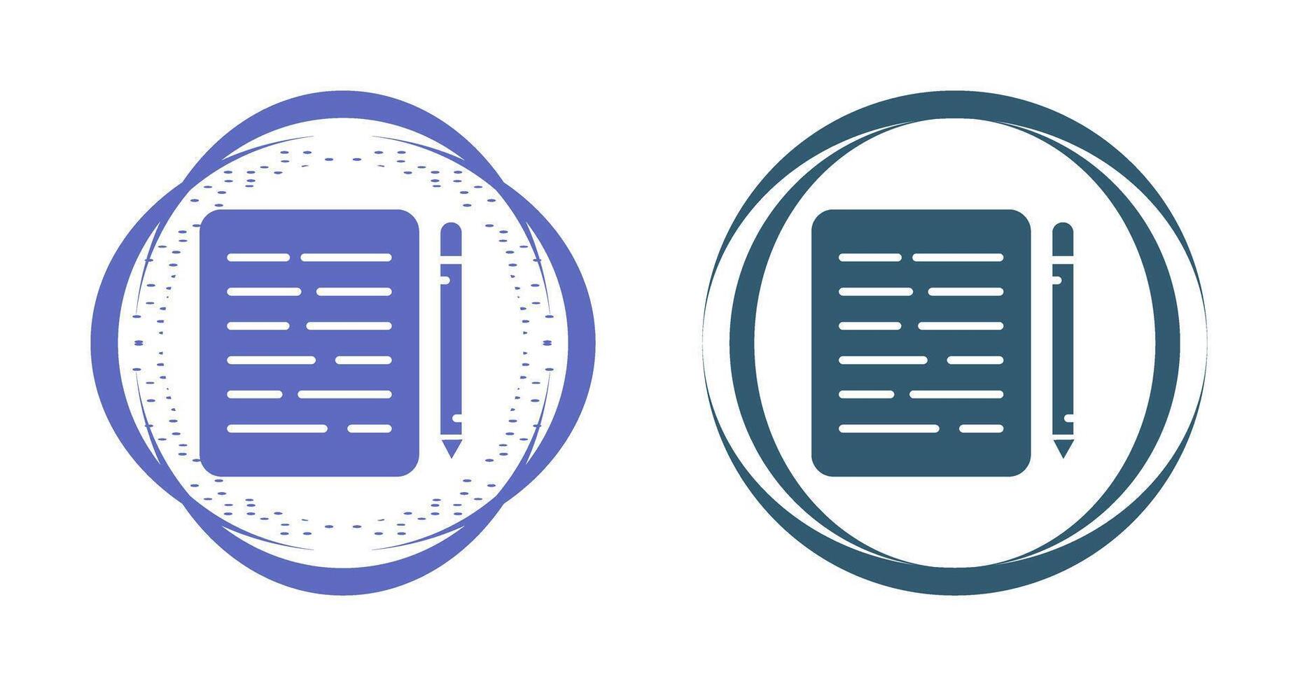 Document Editing Vector Icon
