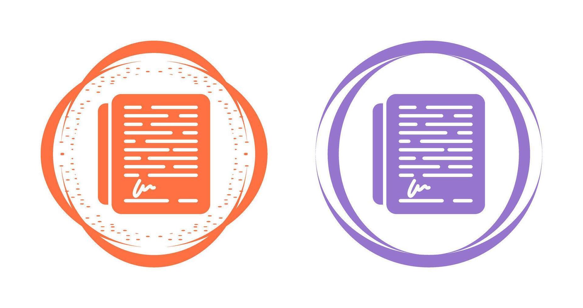 Signature Vector Icon