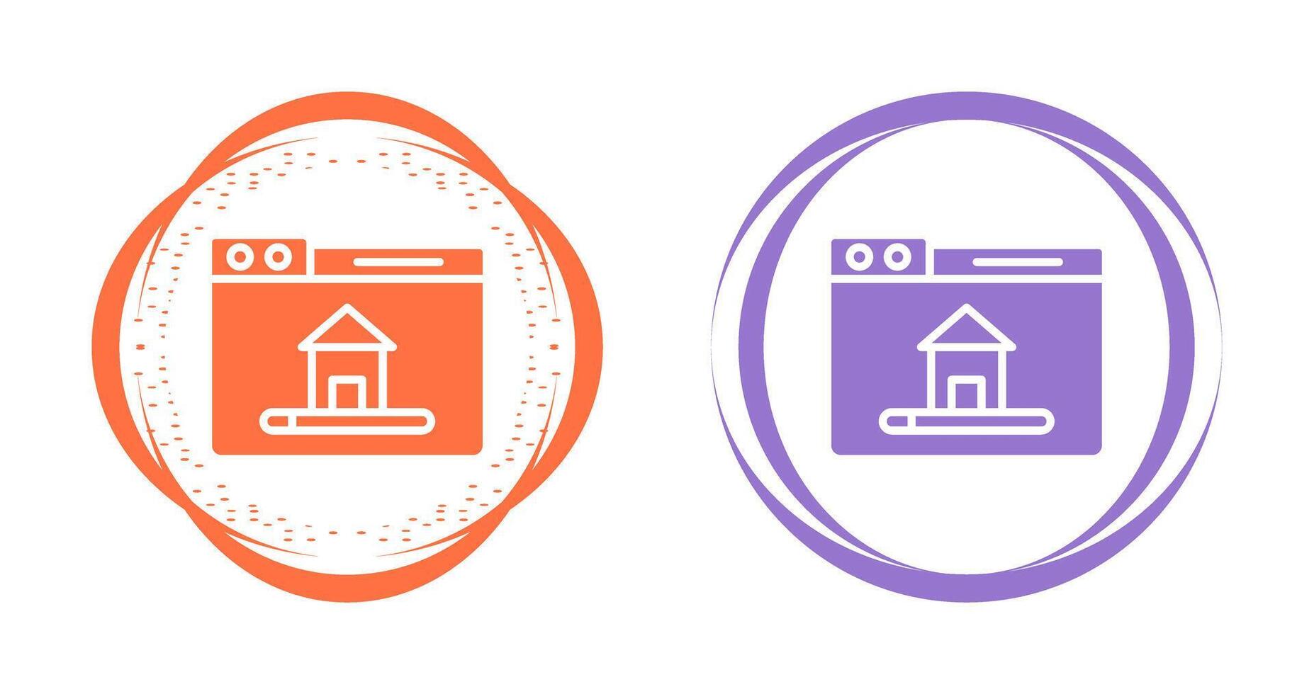 Domain Name Vector Icon