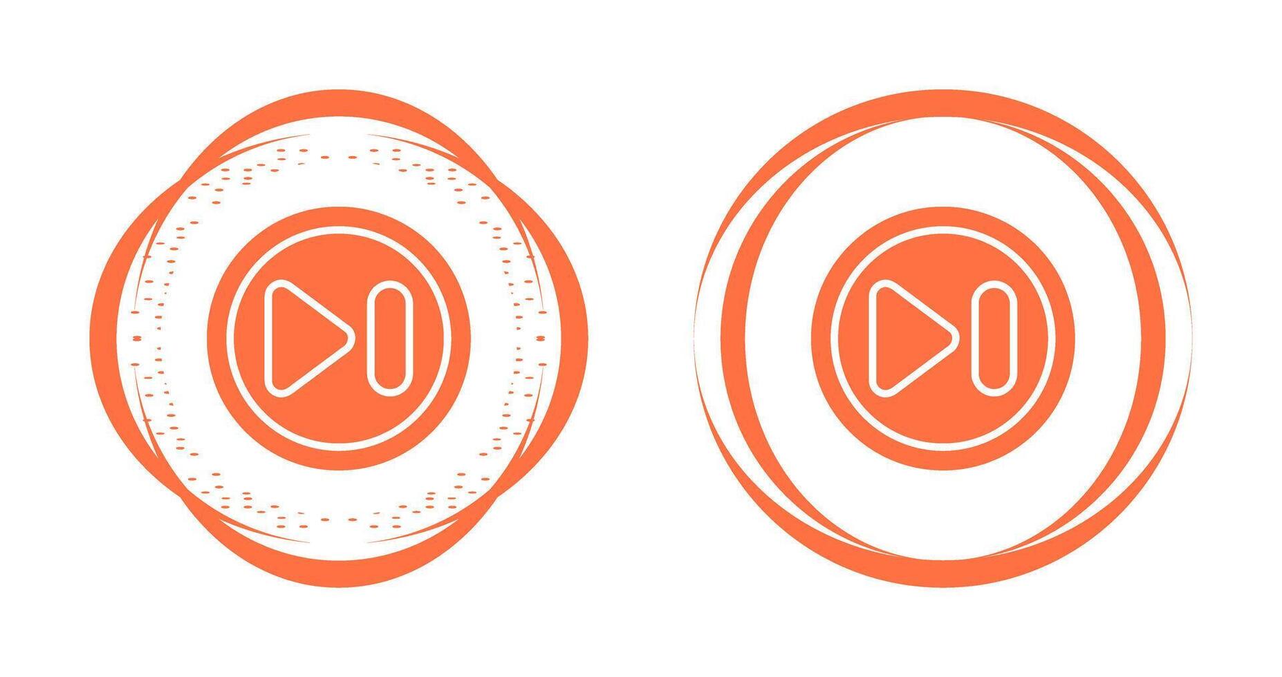 Next Track Button Vector Icon