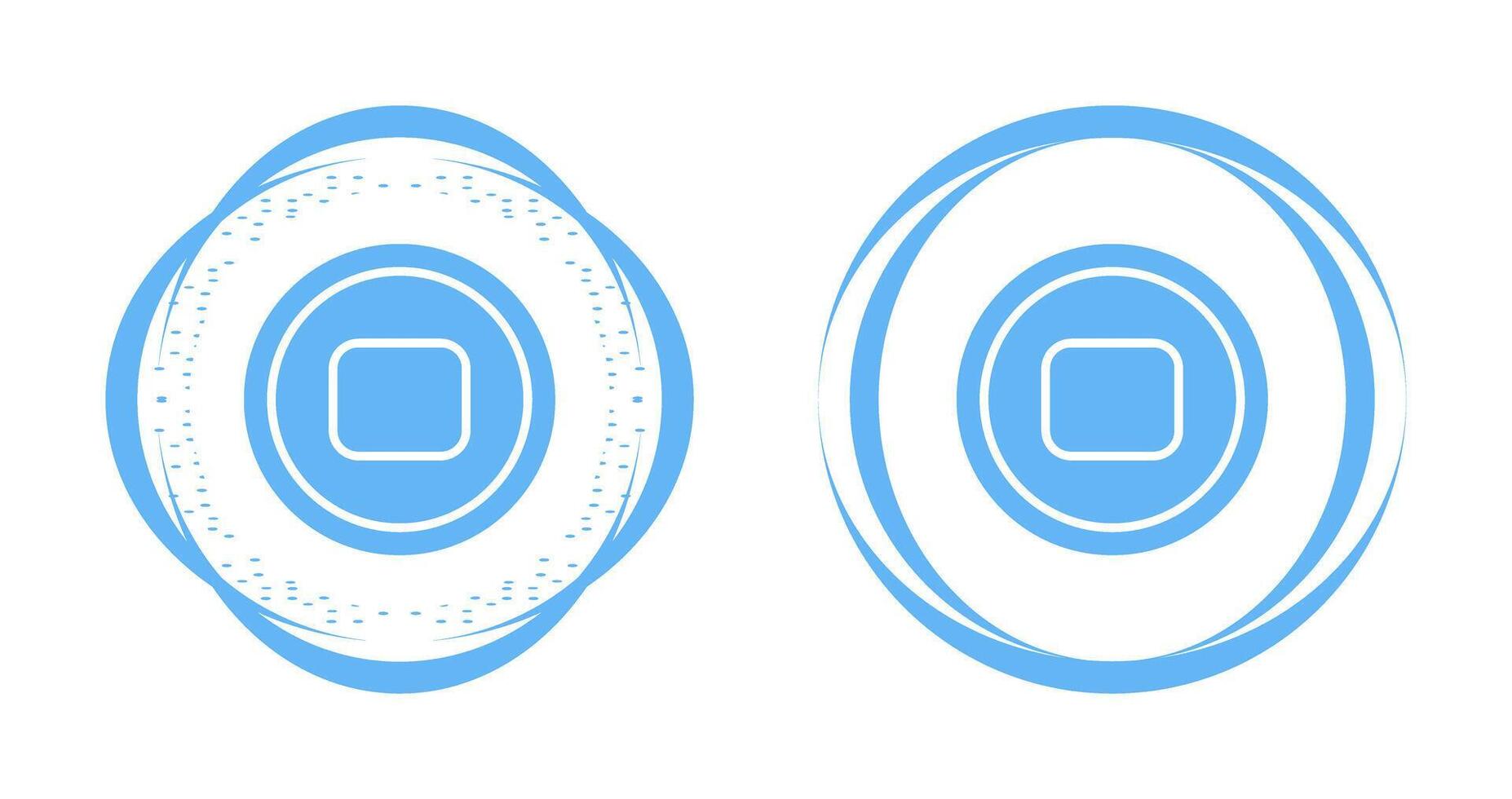Stop Button Vector Icon