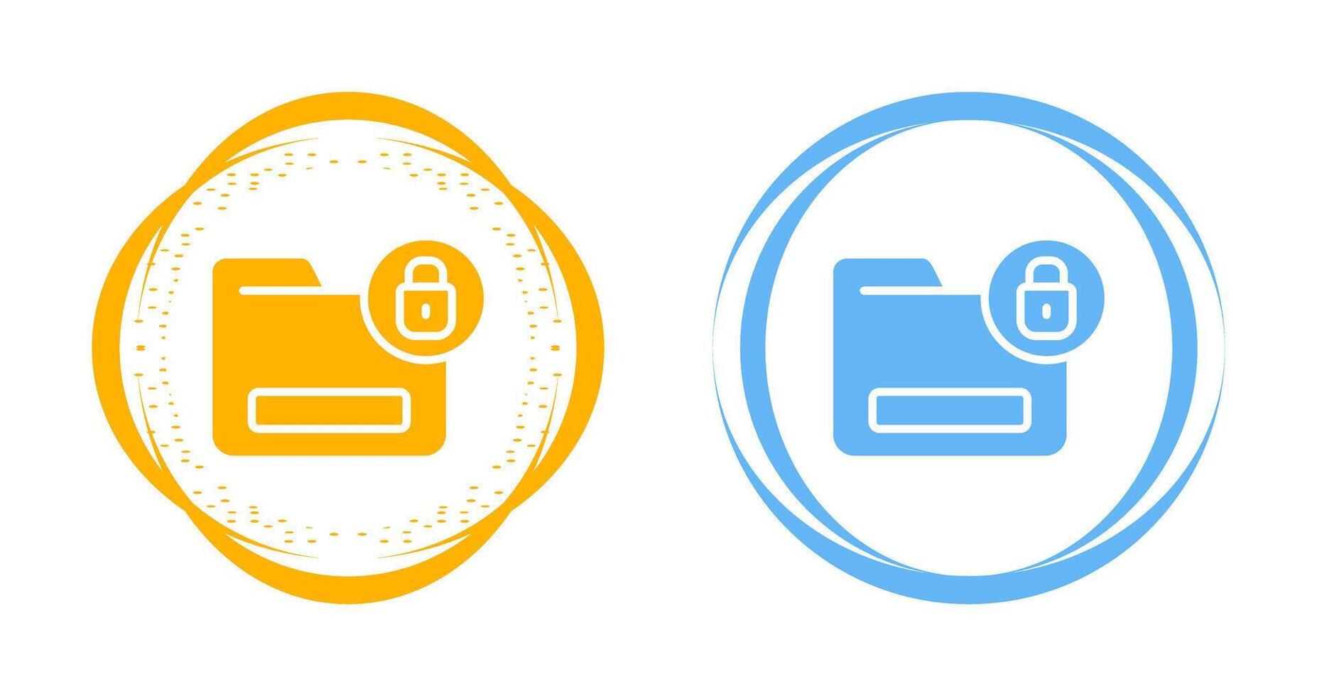 Document Encryption Vector Icon