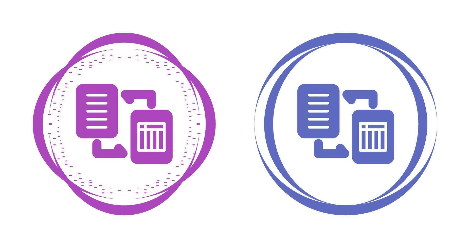 Document Workflow Vector Icon