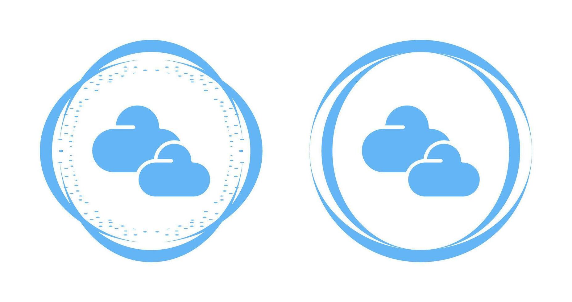 icono de vector de nube