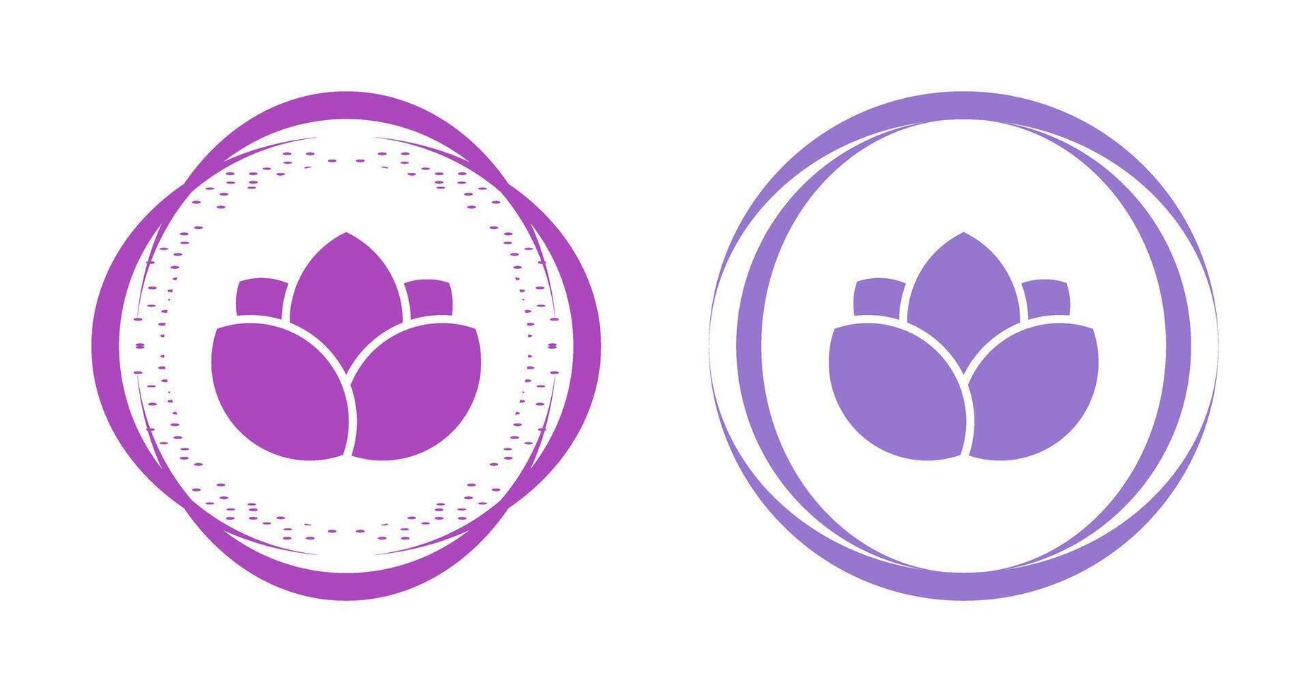 Lotus flower Vector Icon