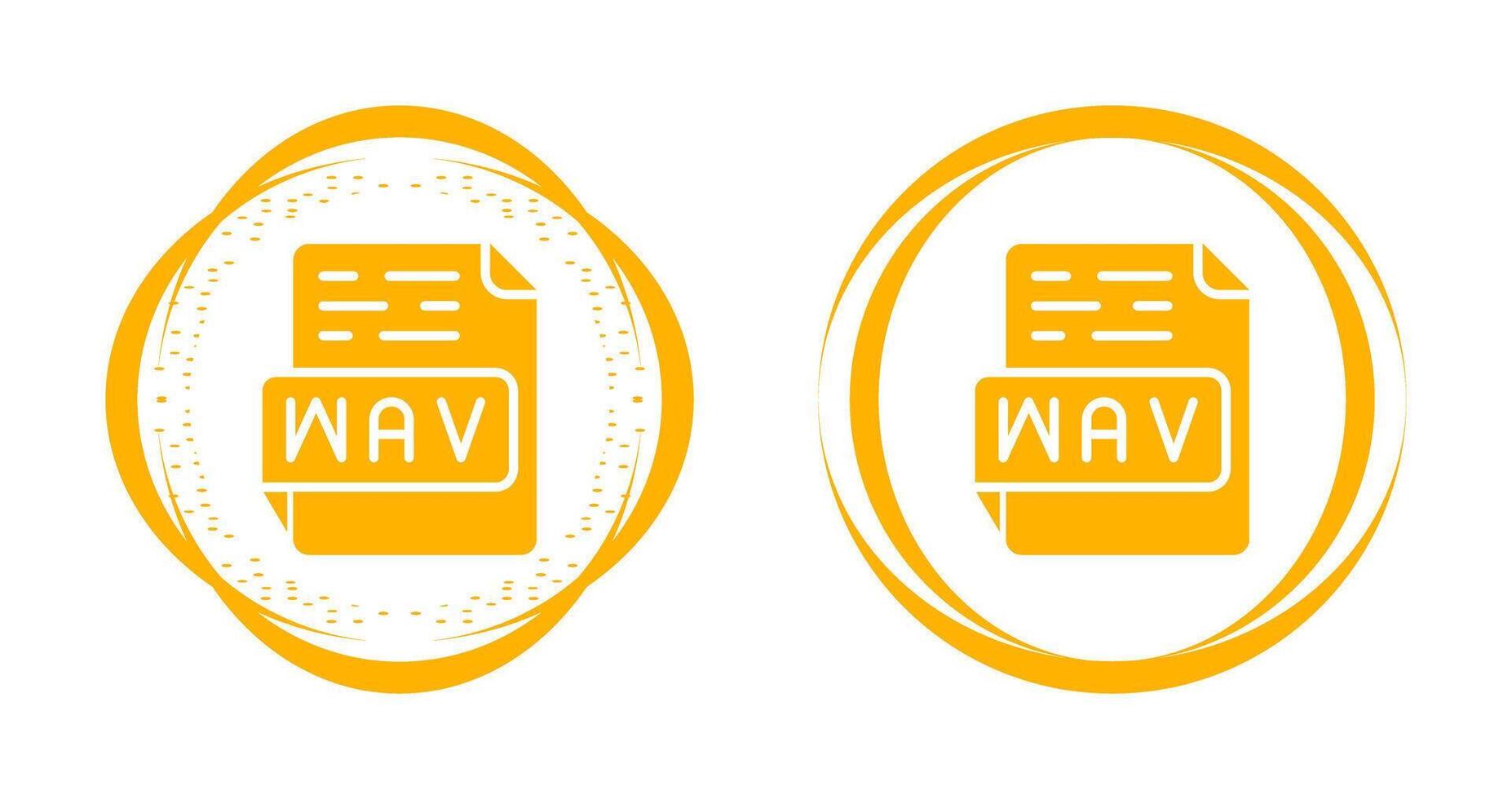 WAV Vector Icon