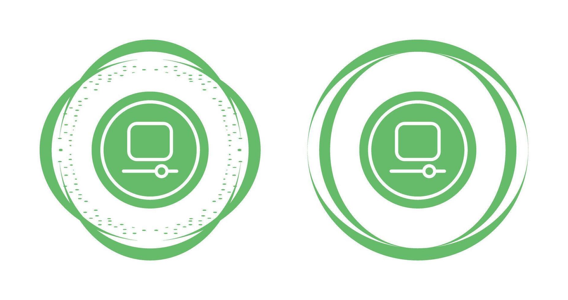 Video Stop Button Vector Icon