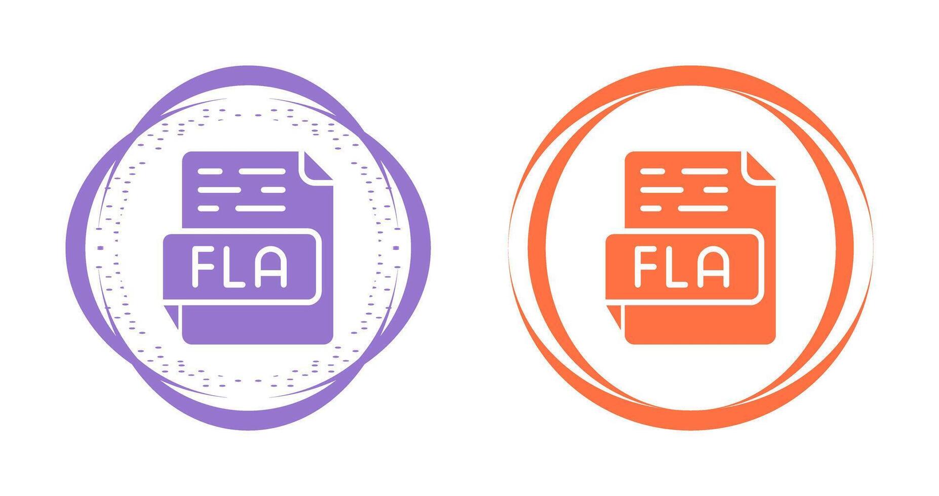 fla vector icono