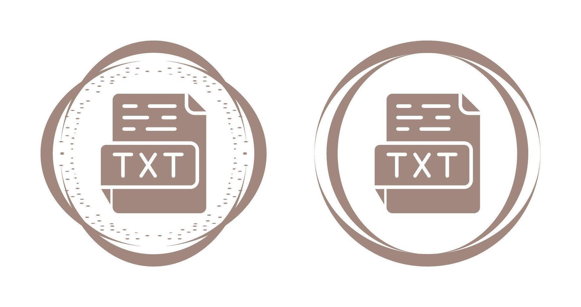 TXT Vector Icon