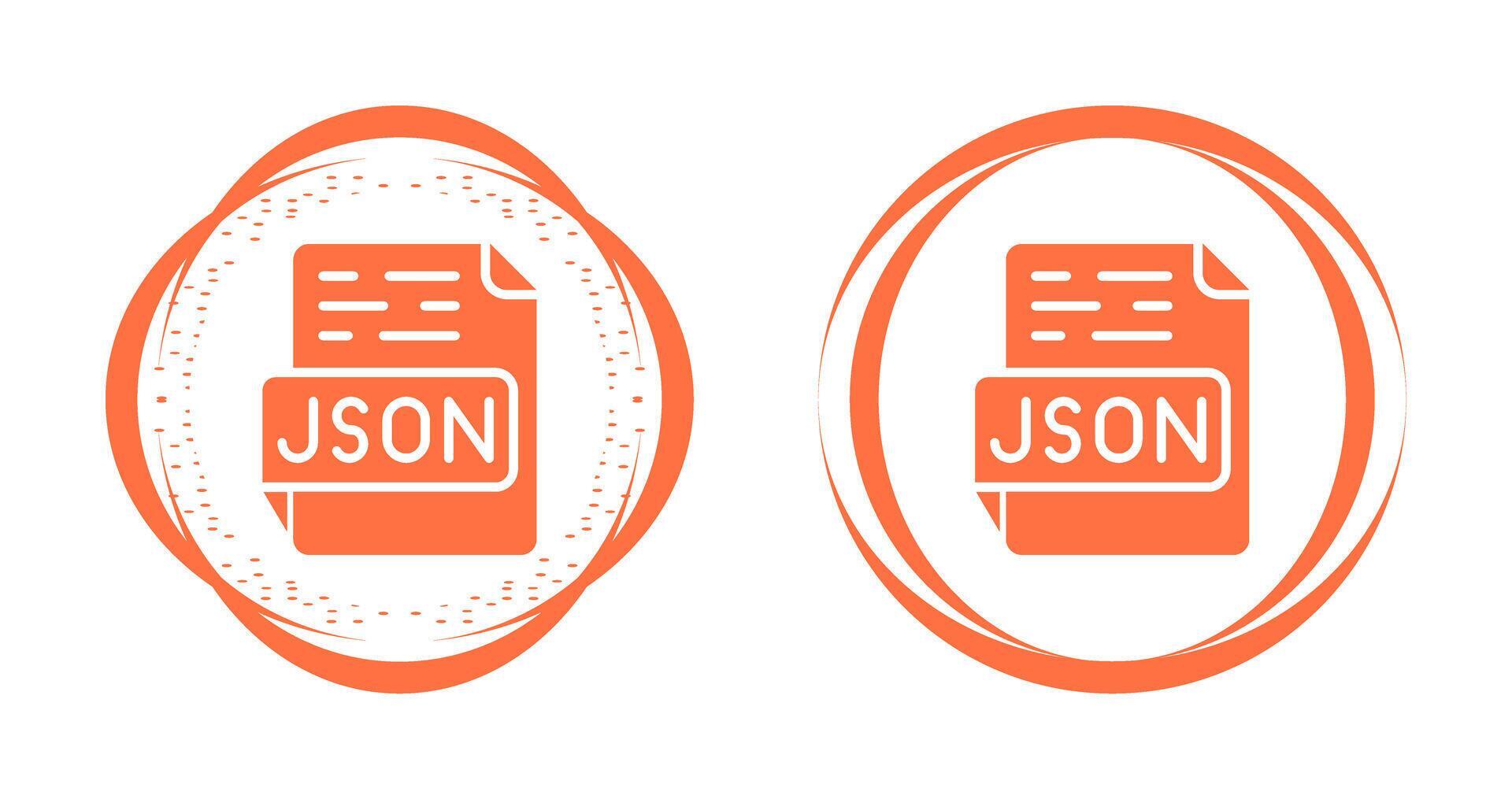 JSON Vector Icon 40013512 Vector Art at Vecteezy
