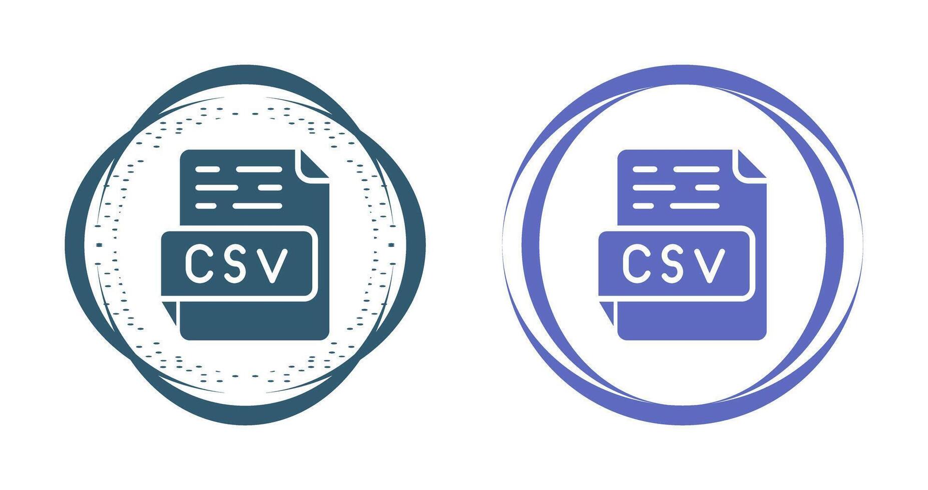 CSV Vector Icon