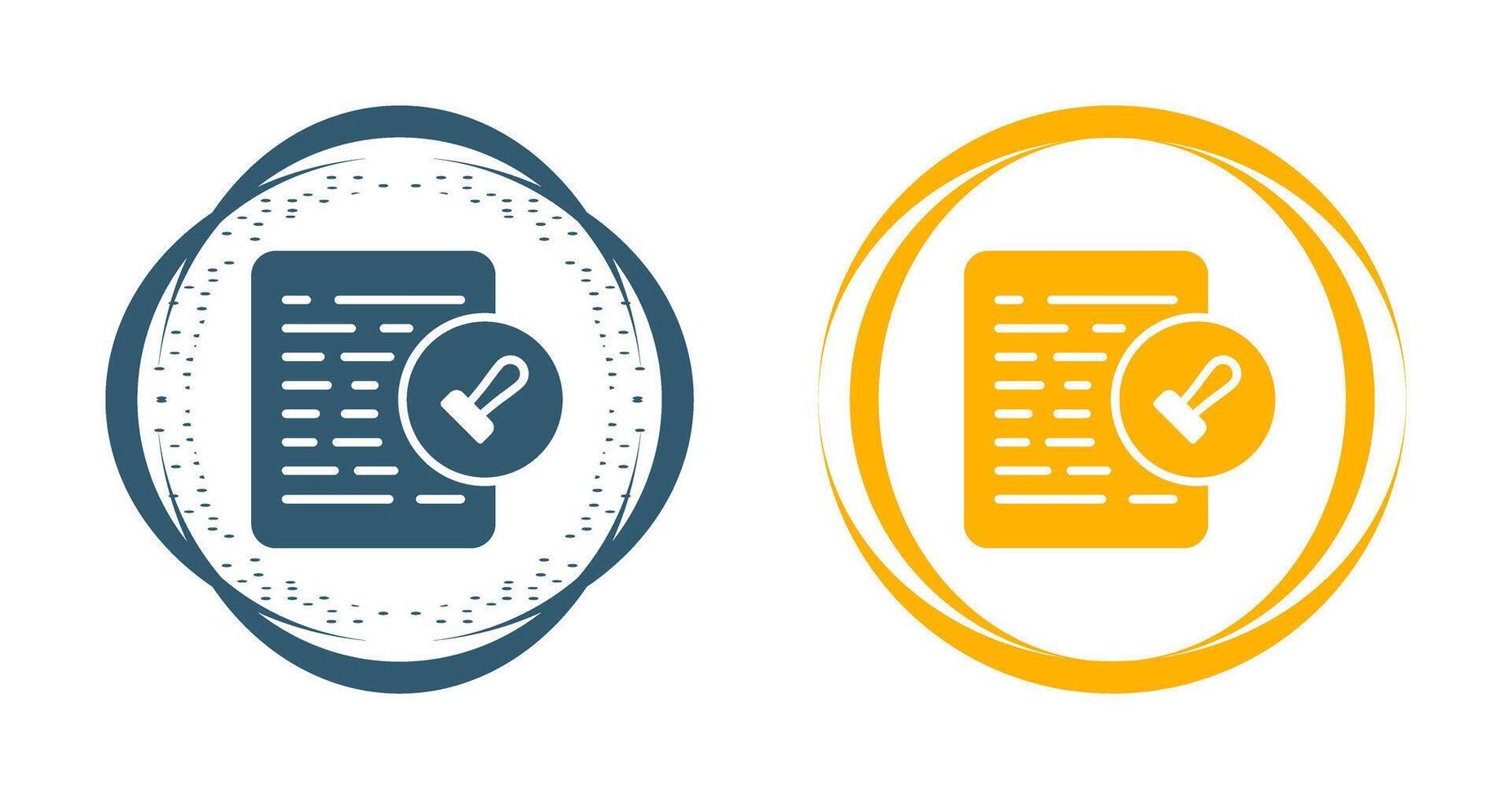 Document Permissions Vector Icon