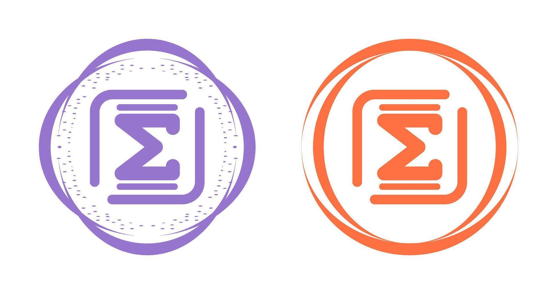 Summation Vector Icon