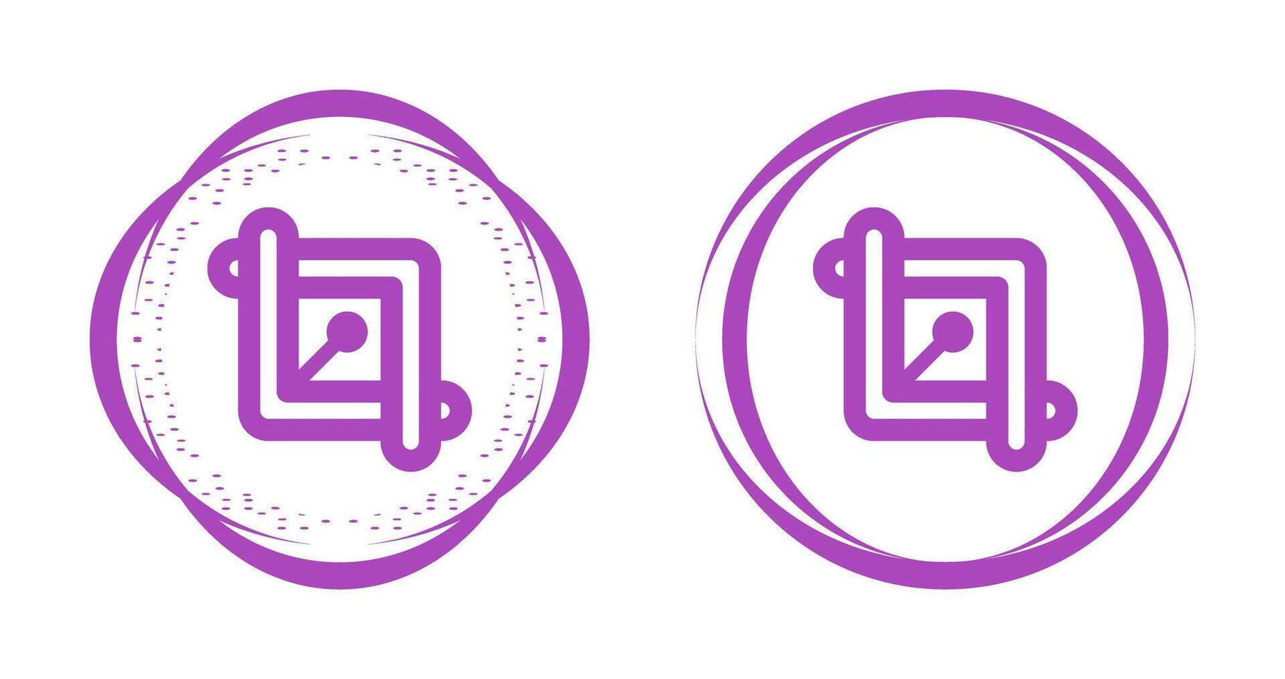 Crop Vector Icon