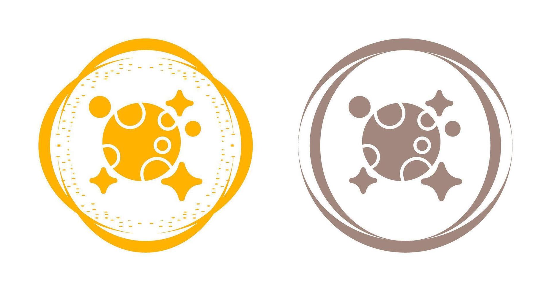Moon And Stars Vector Icon