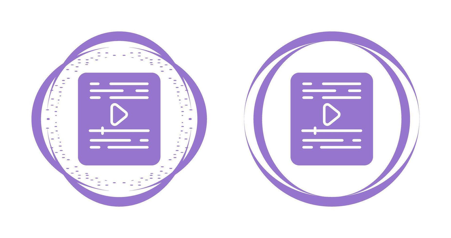 Video Vector Icon