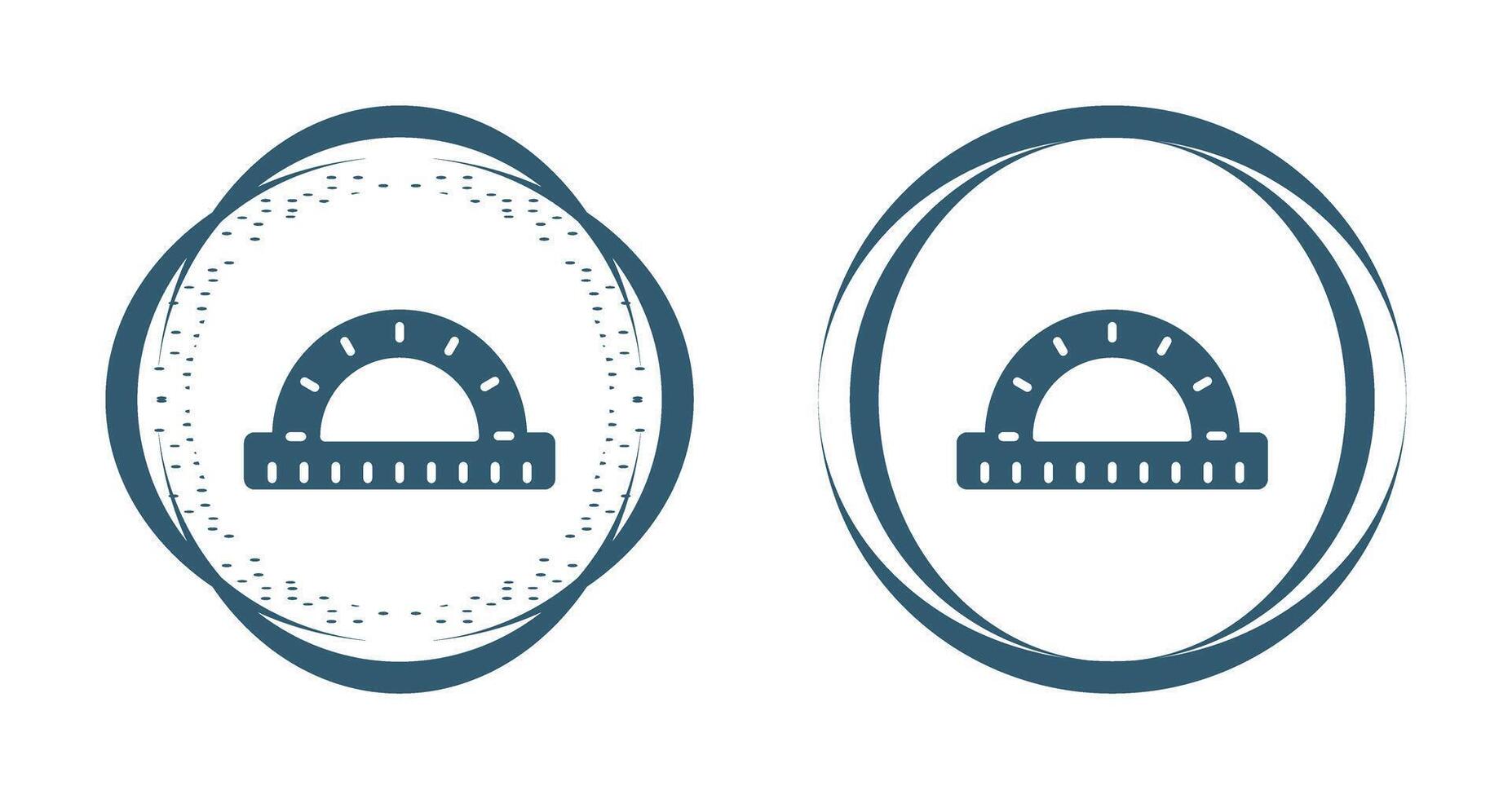 Protractor Vector Icon