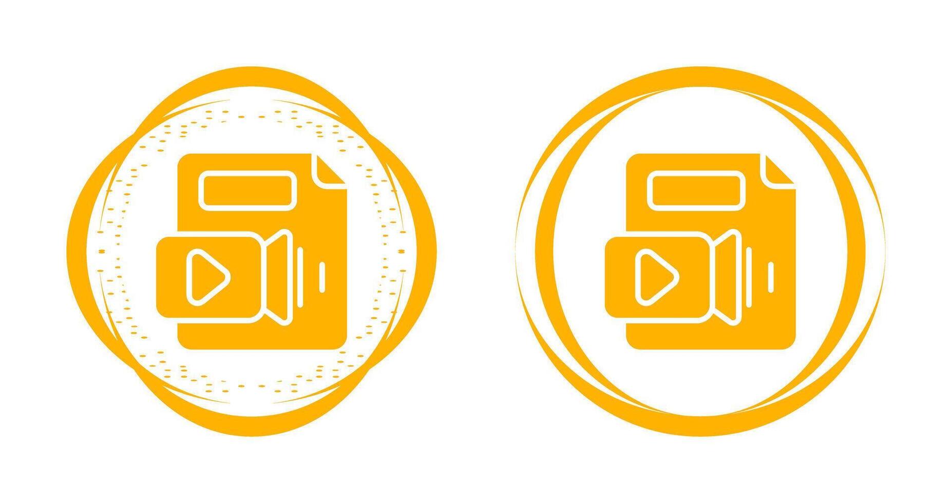 Video File Vector Icon