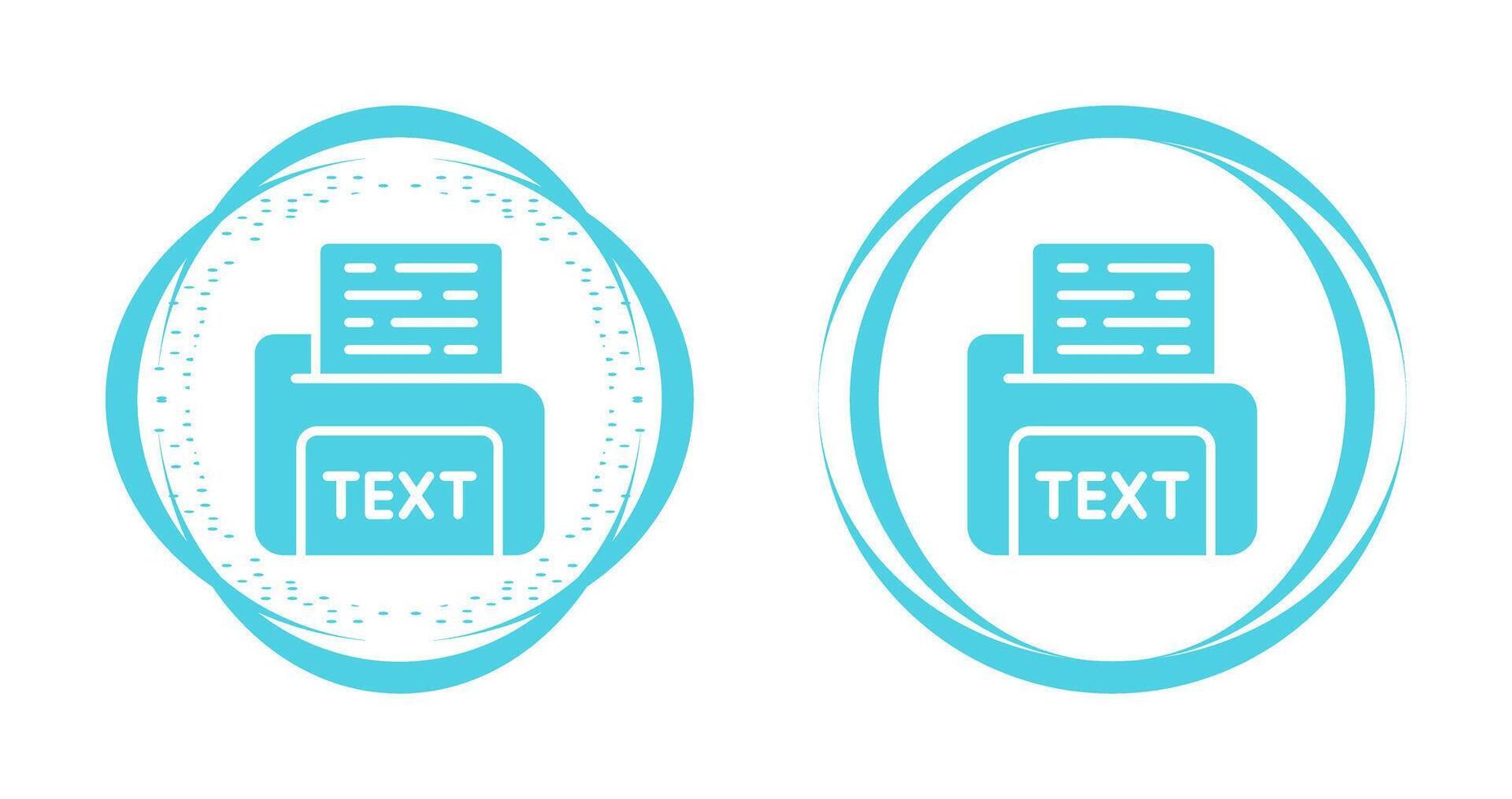 Text File Vector Icon