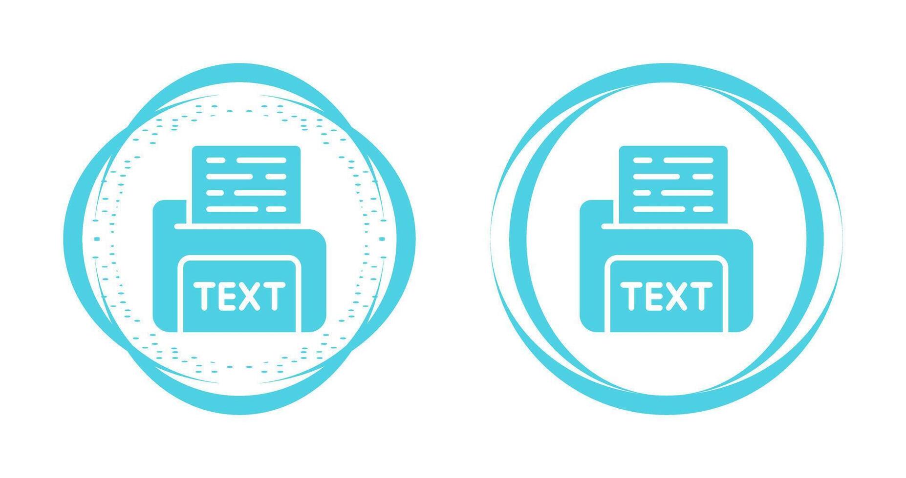 Text File Vector Icon