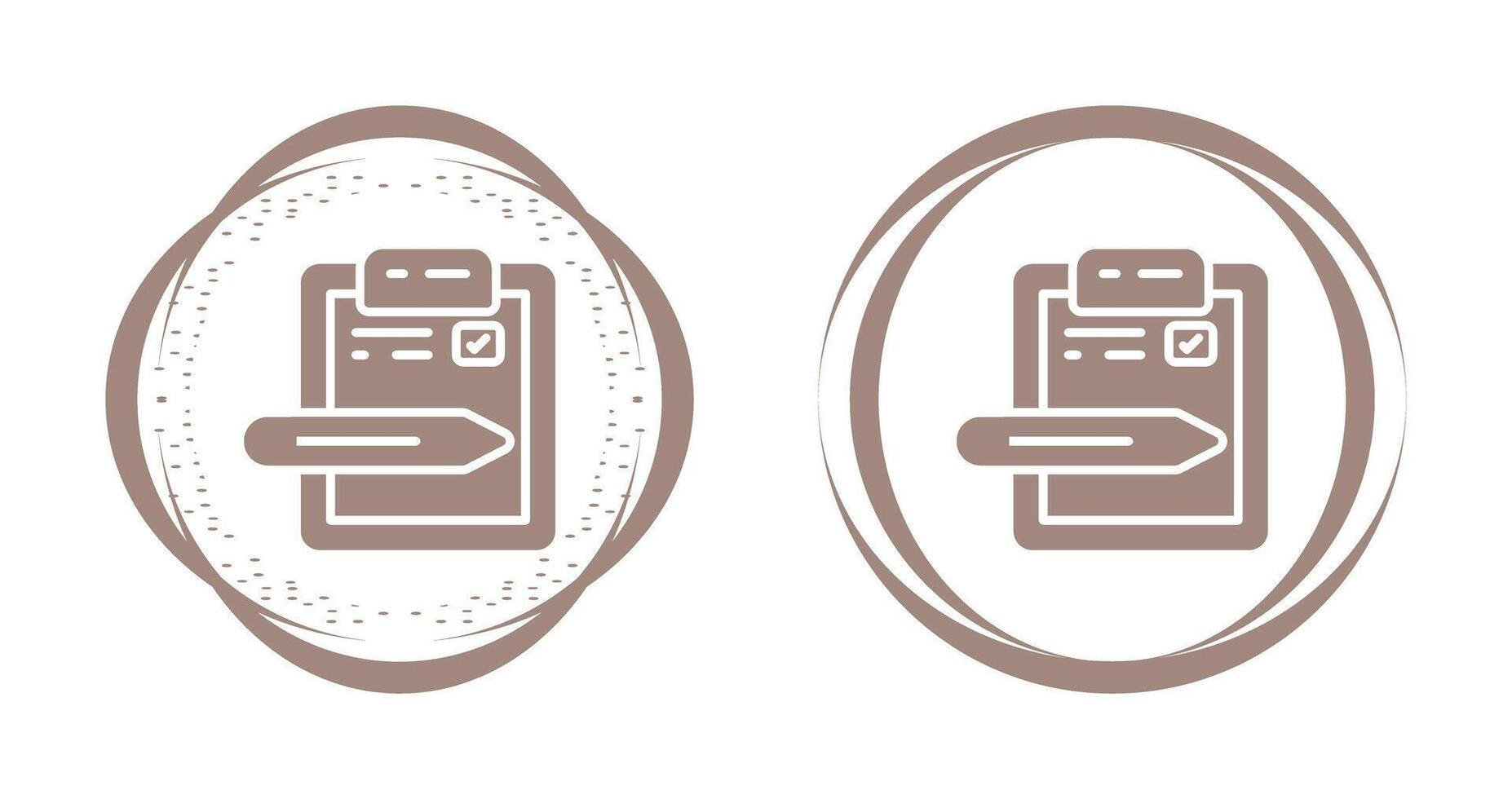 Pen And Paper Vector Icon