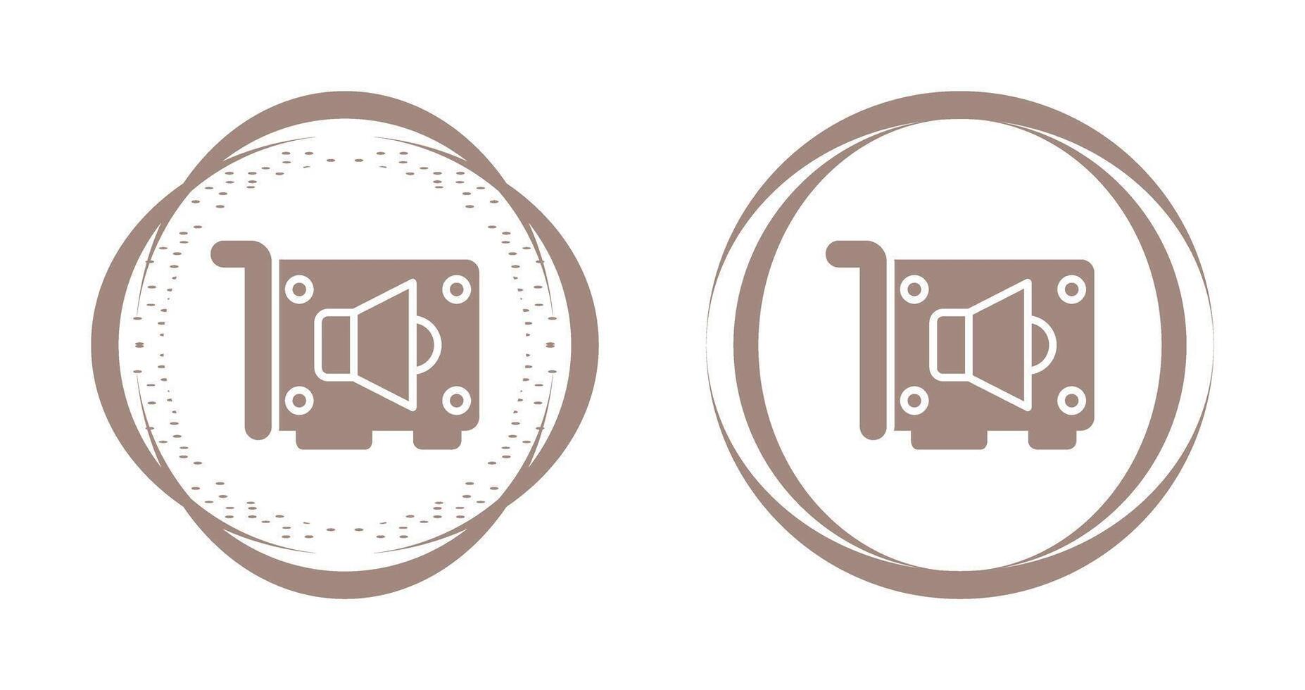 Sound Card Vector Icon