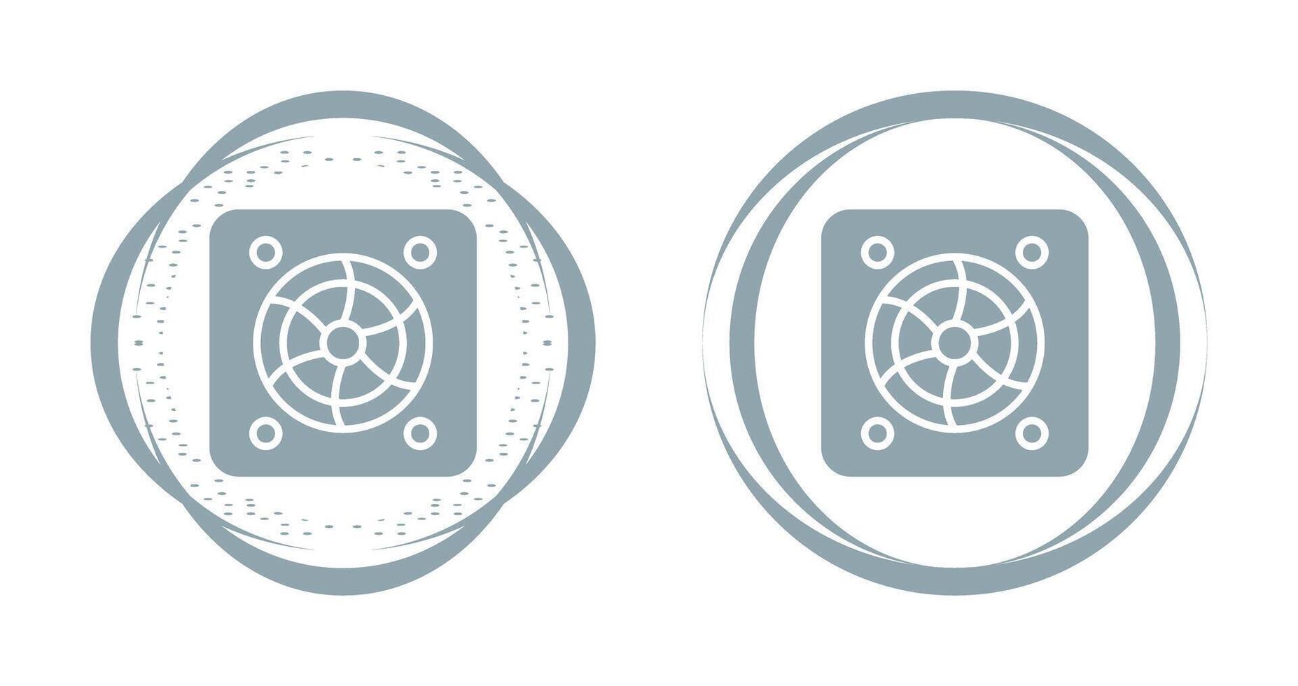 Cooling Fan Vector Icon