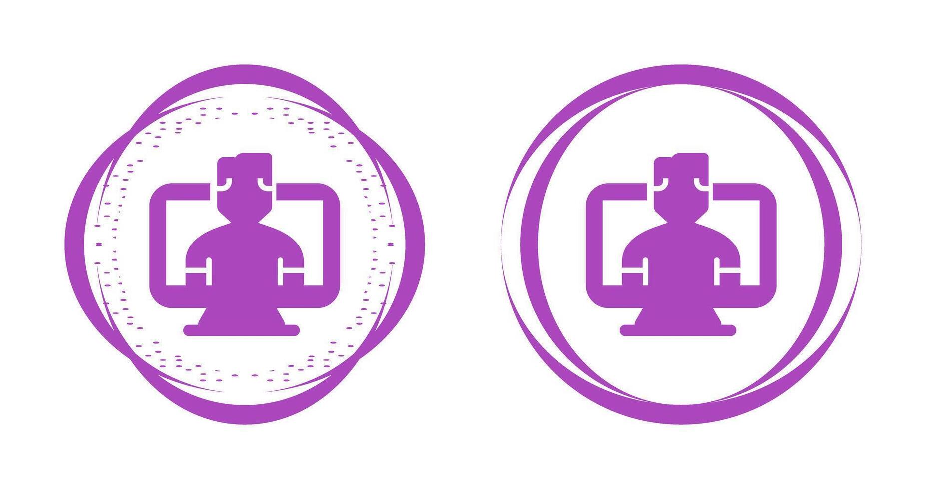 Computer Vector Icon