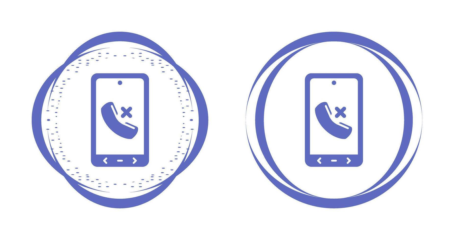 Missed Call Vector Icon