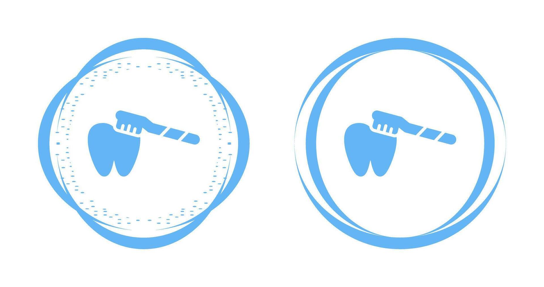 Brushing Teeth Vector Icon