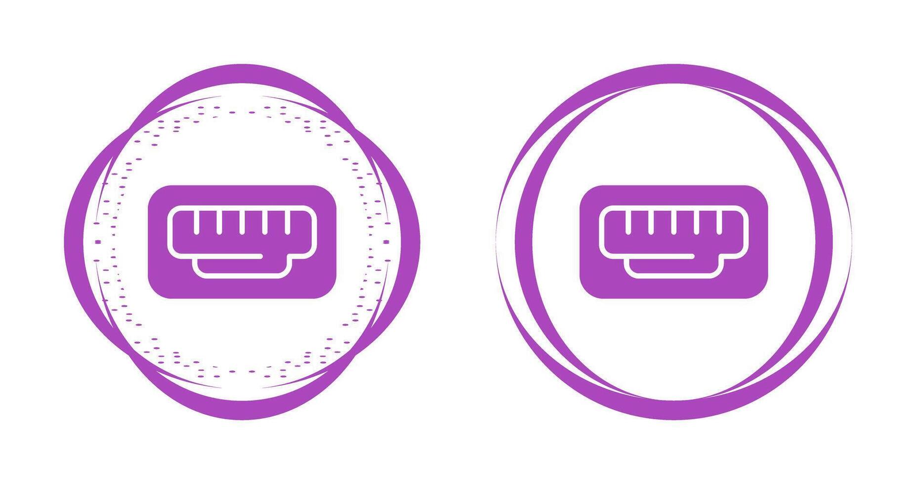 Ethernet Port Vector Icon