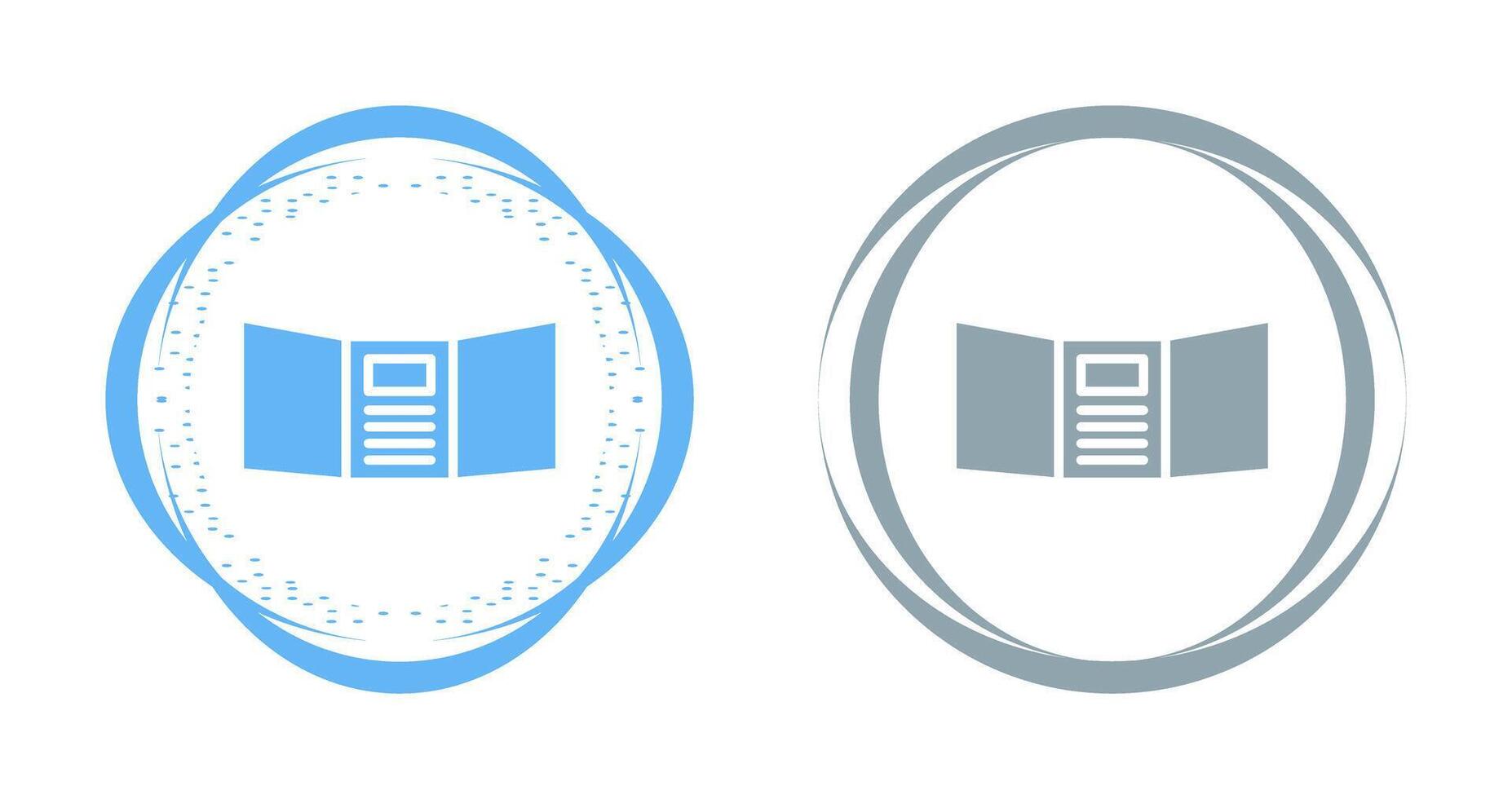 Triptych Vector Icon