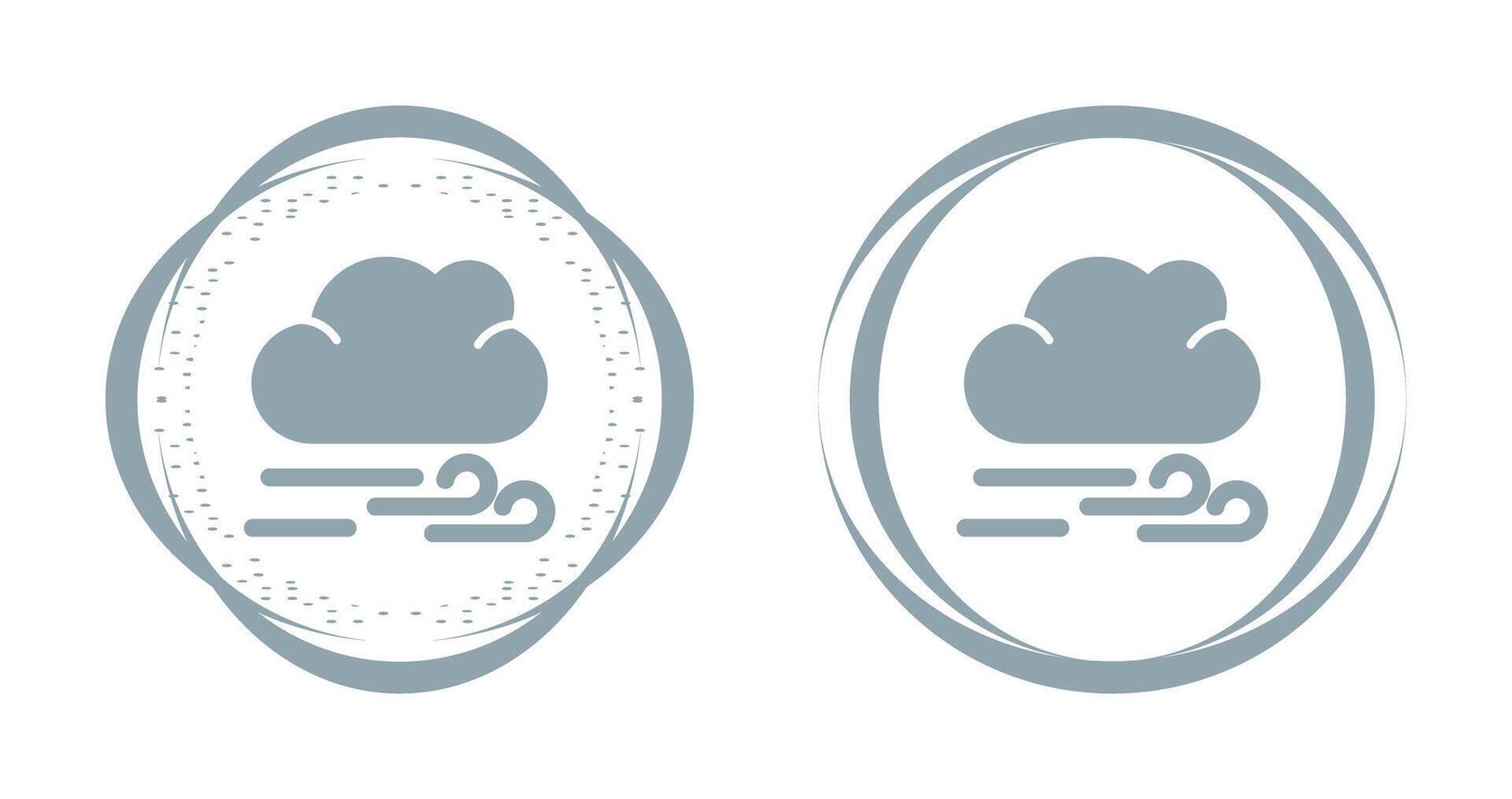 Windy Vector Icon