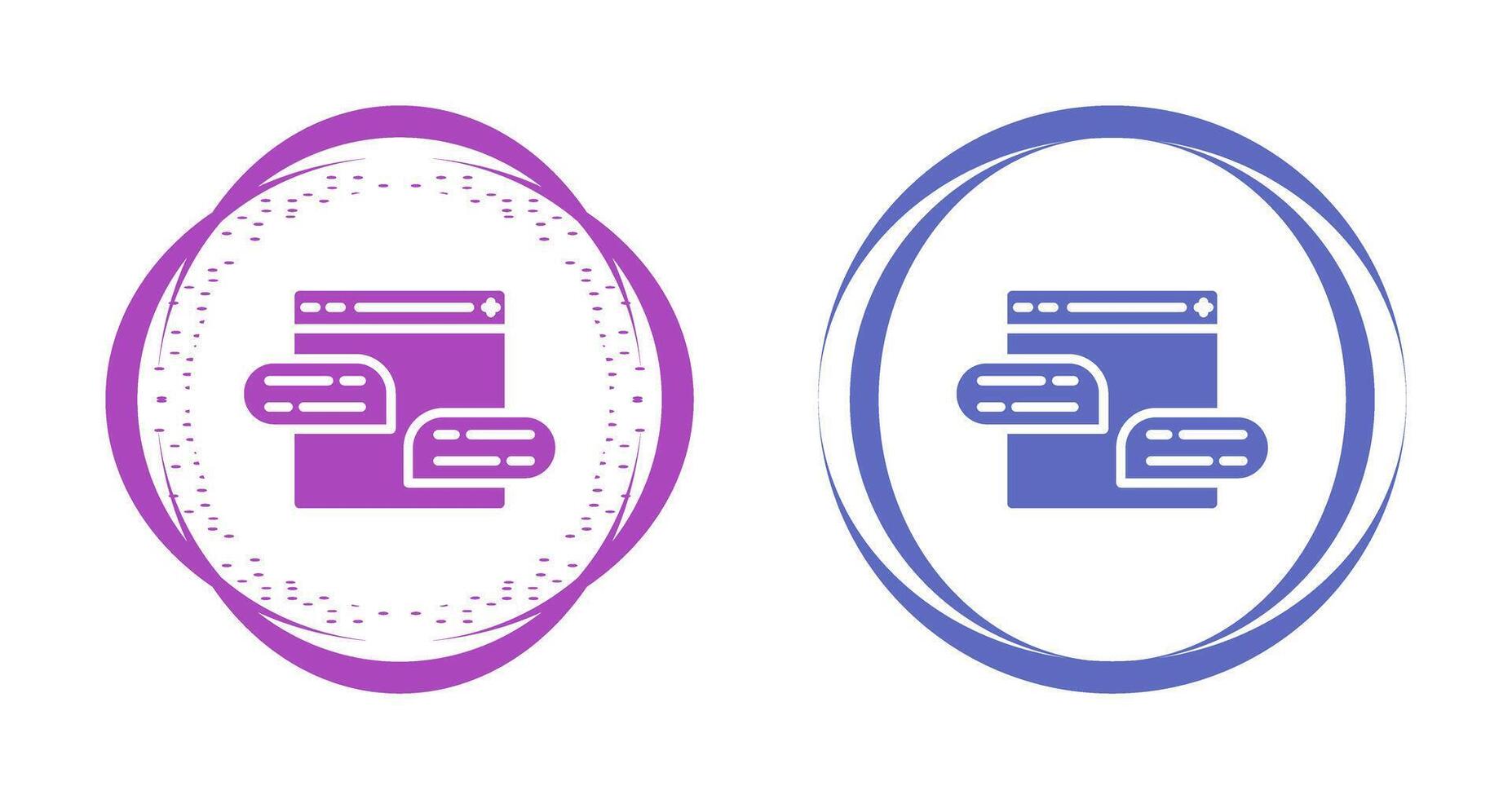 Speech Bubbles Vector Icon