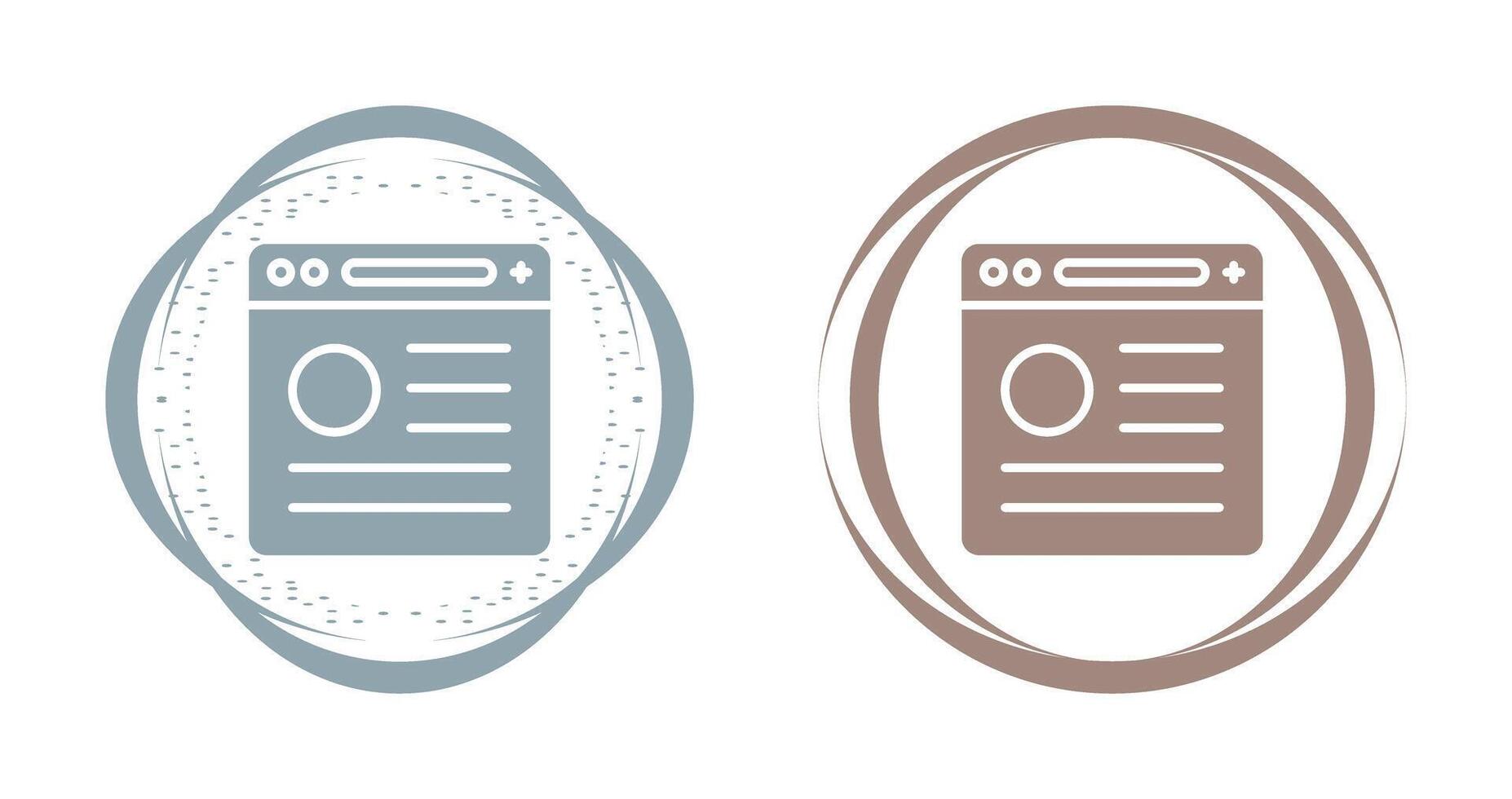 Browser Vector Icon
