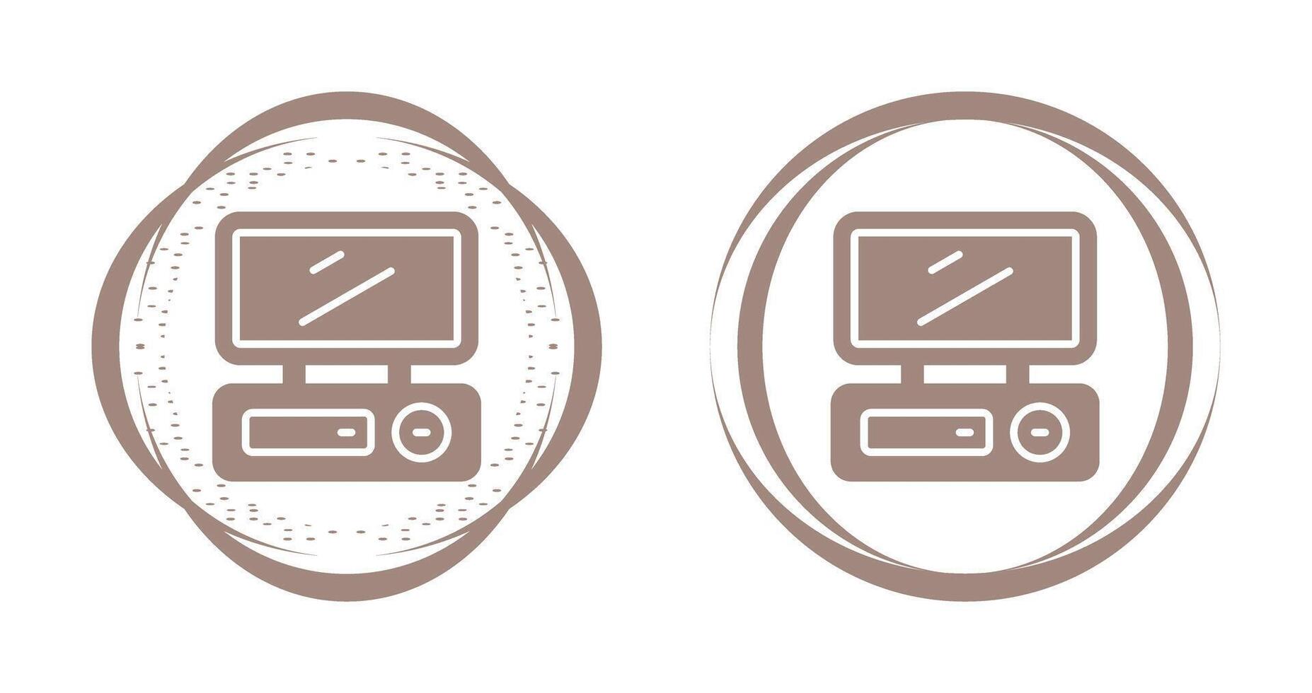 Desktop Vector Icon