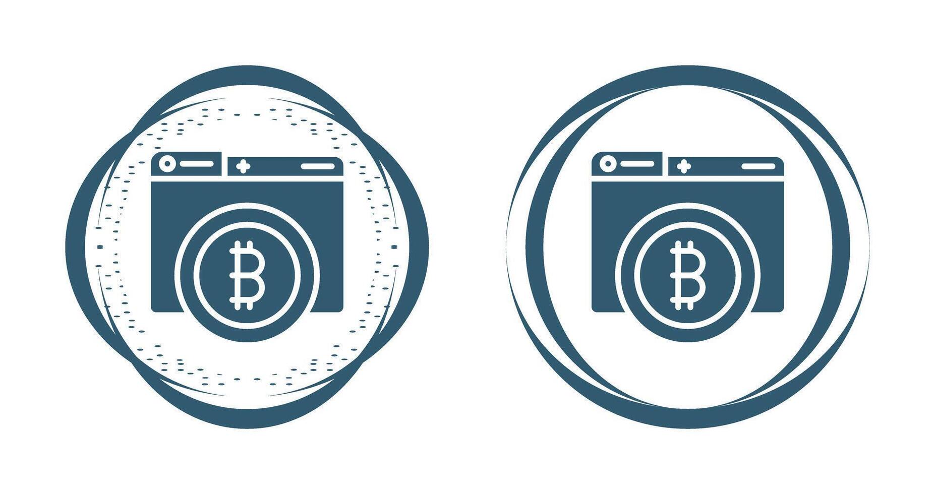 Bitcoin Vector Icon