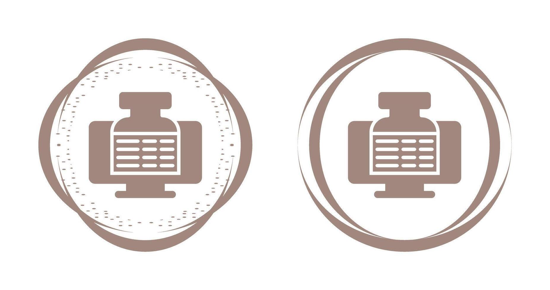 Computer Vector Icon