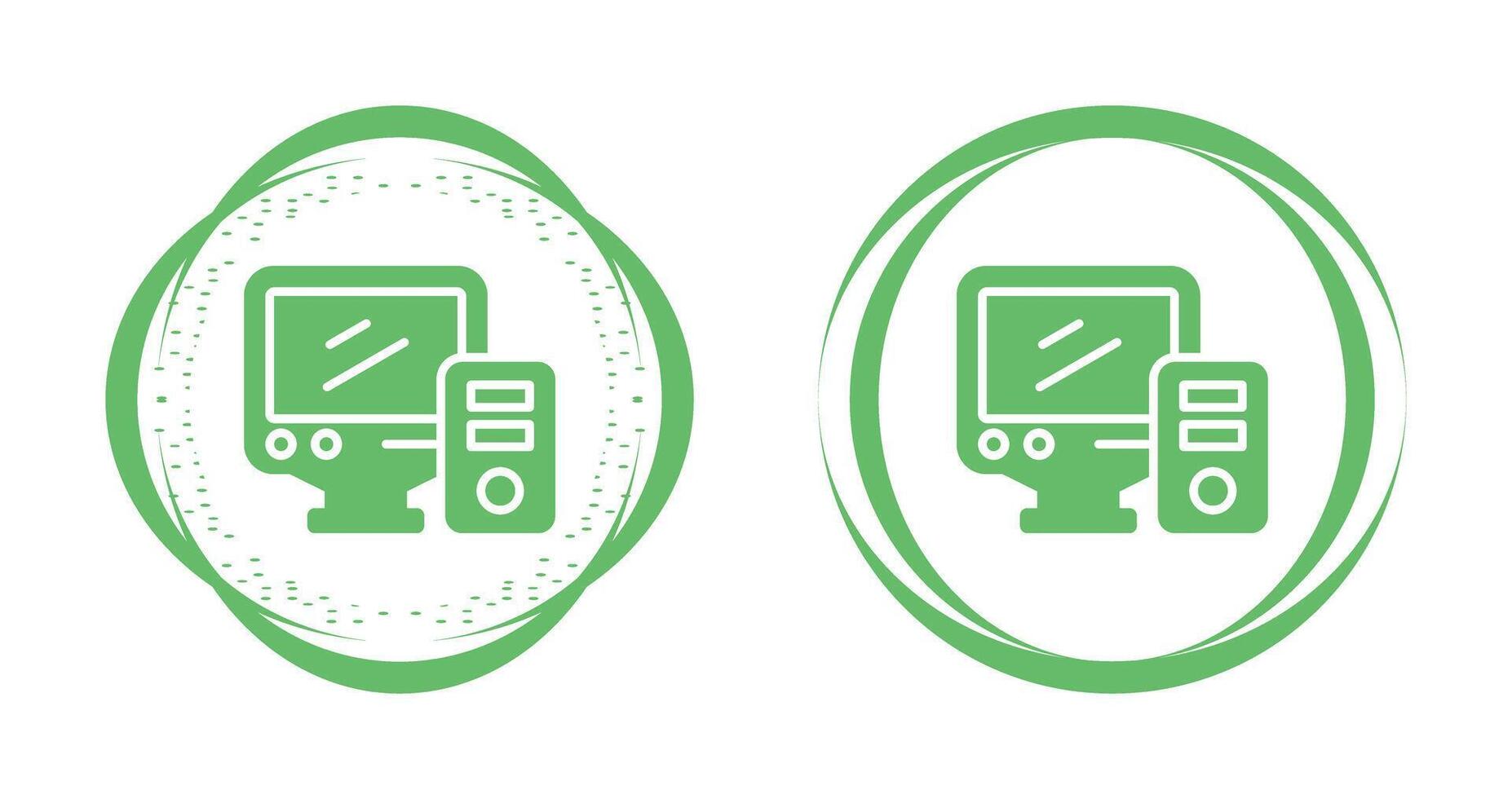 Desktop Vector Icon