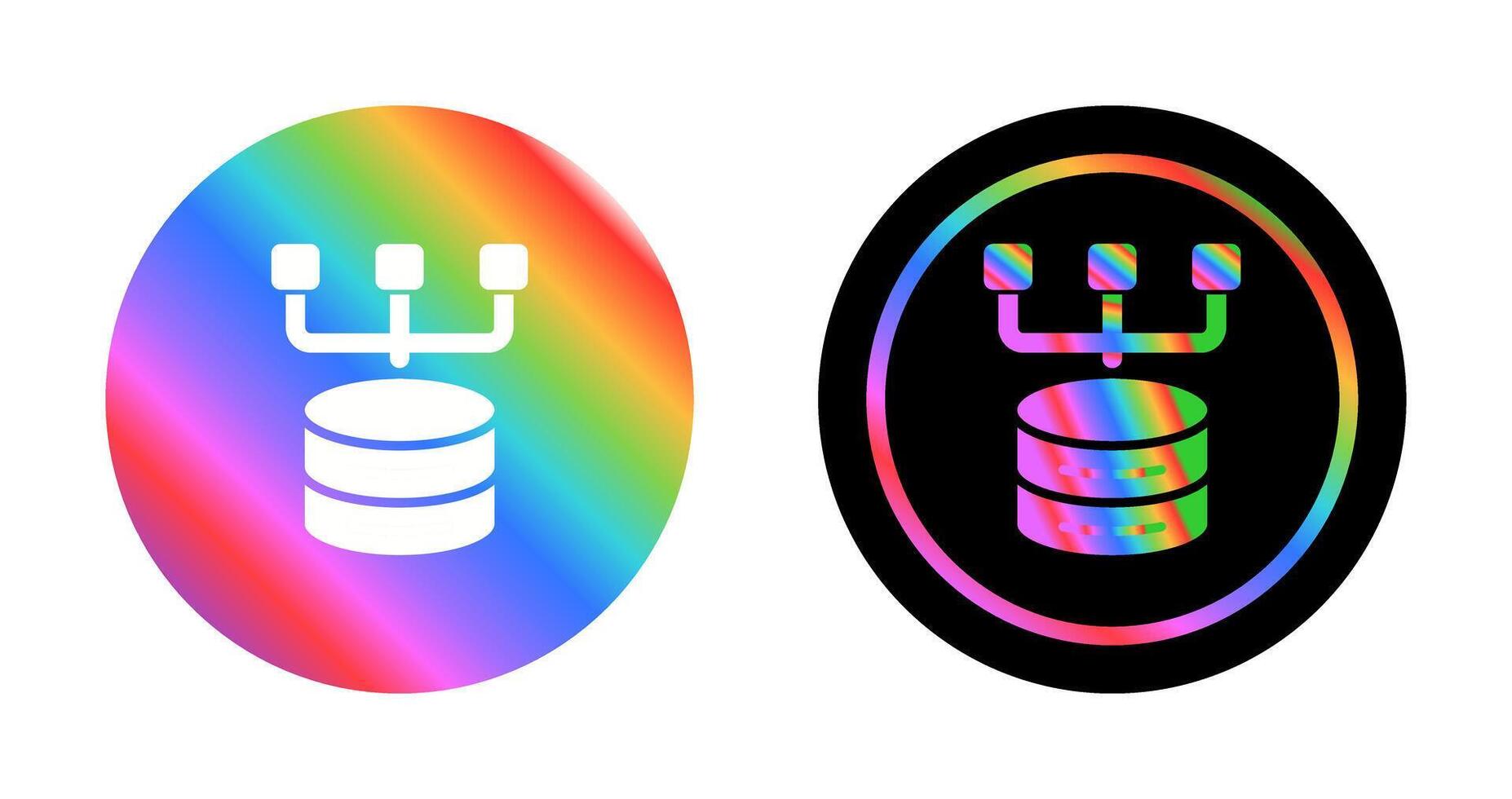 Data Modeling Vector Icon