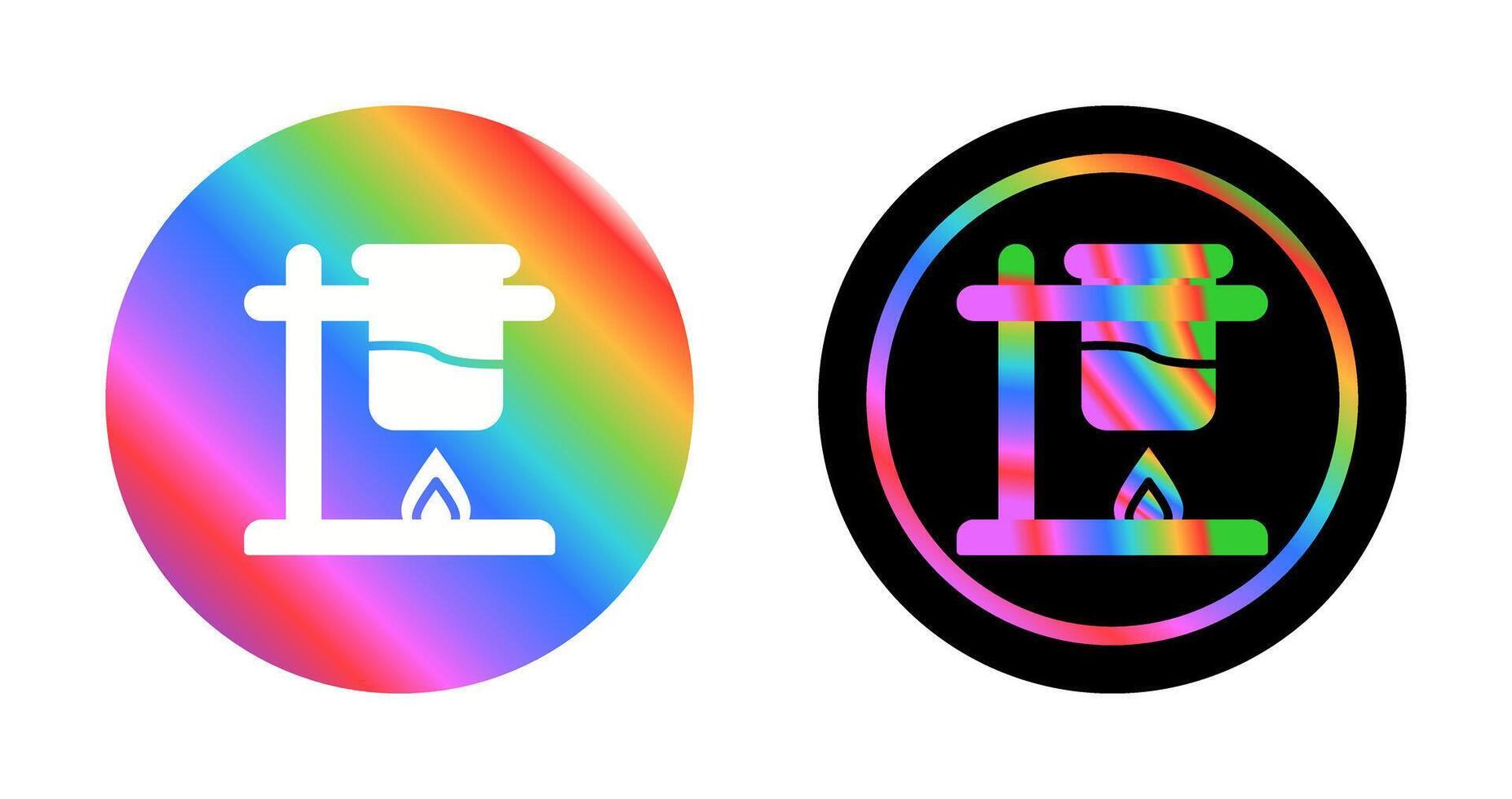Bunsen Burner Vector Icon