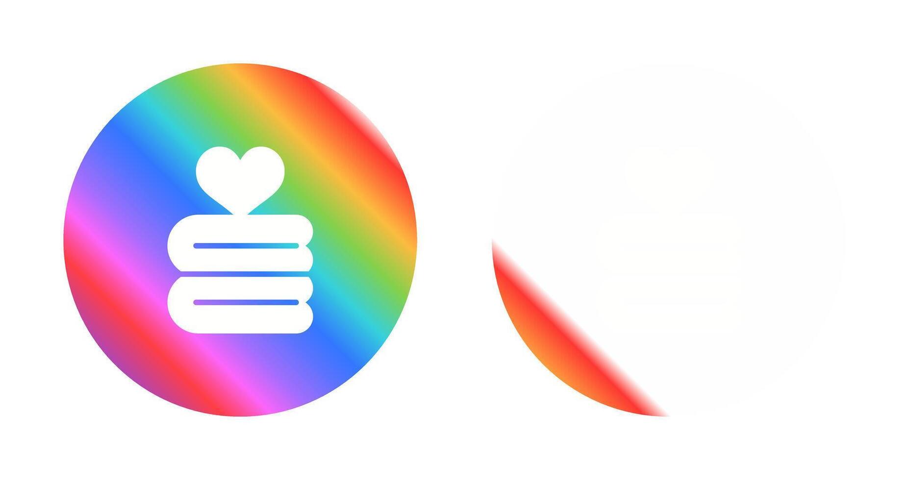 Love blanket Vector Icon