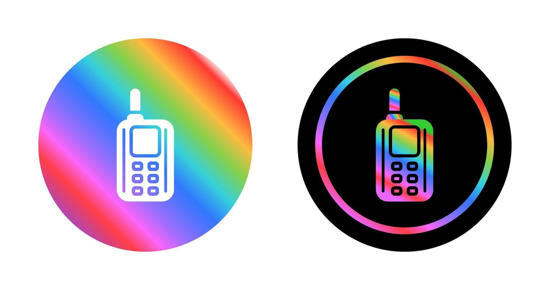 Walkie Talkie Vector Icon