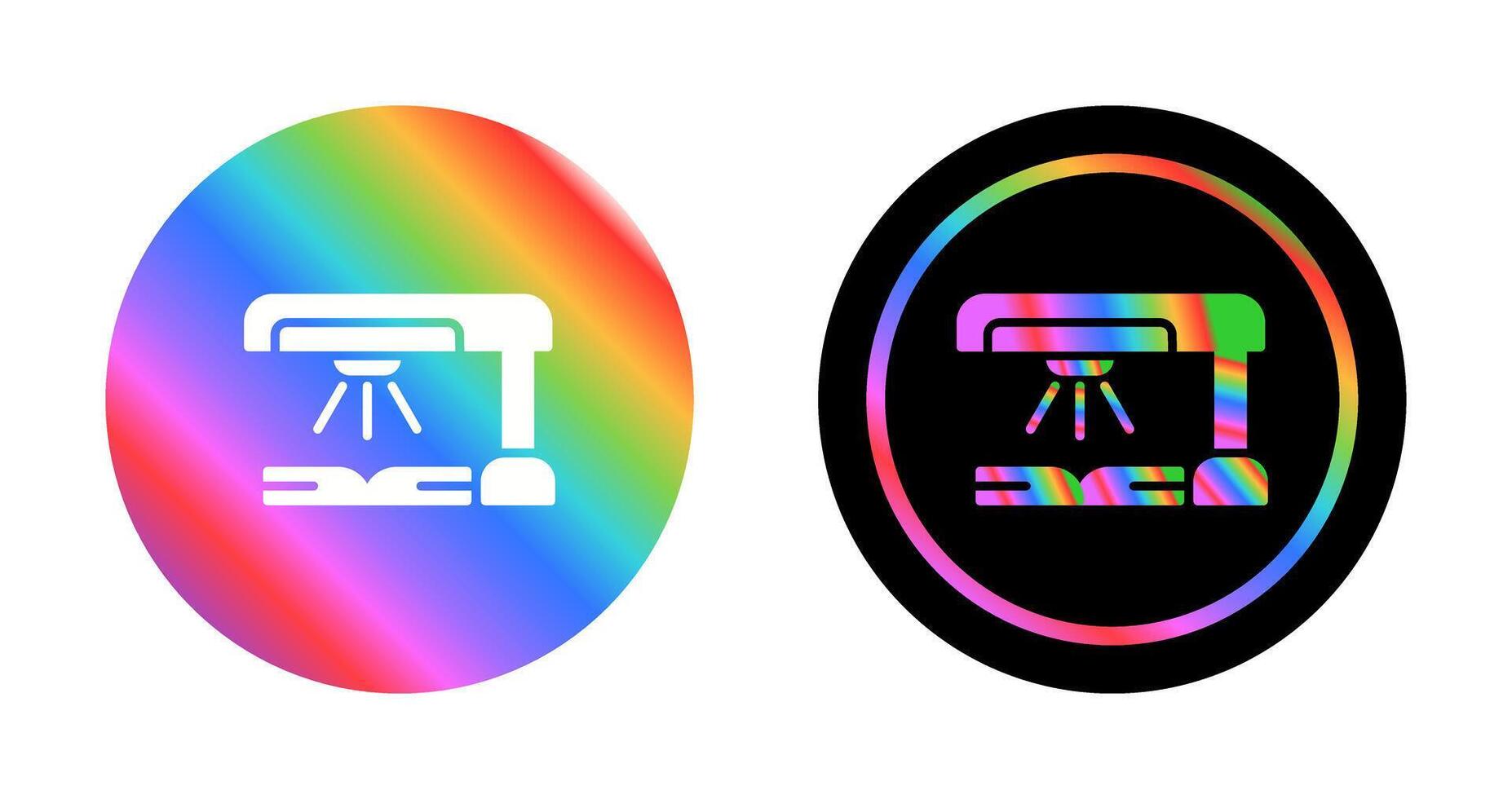 Book Scanner Vector Icon