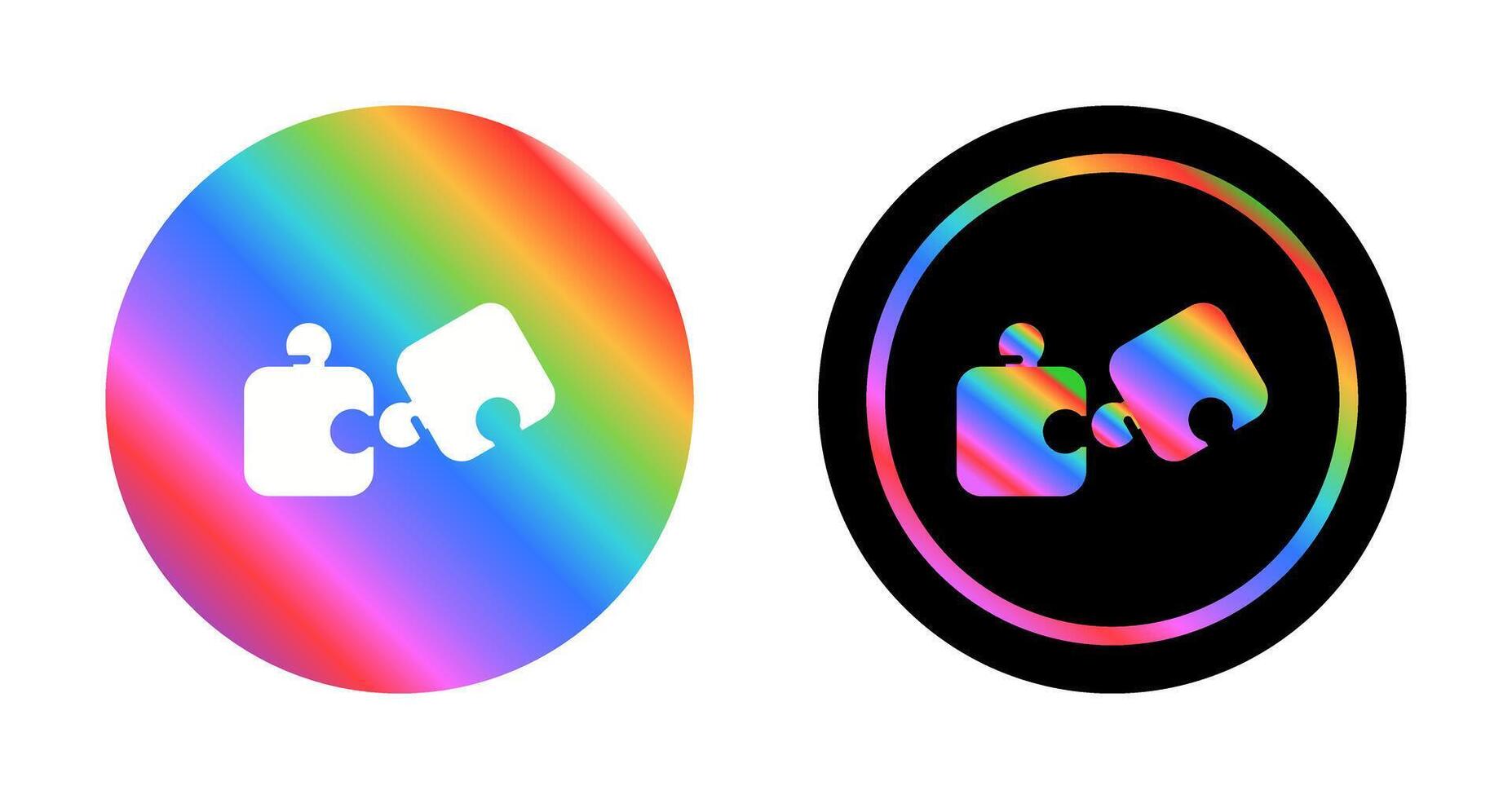 Jigsaw puzzle Vector Icon