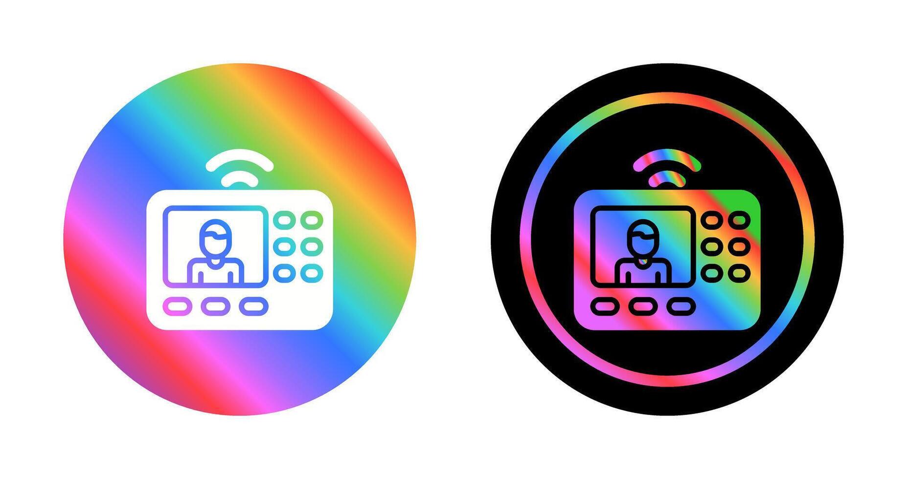 Intercom System Vector Icon