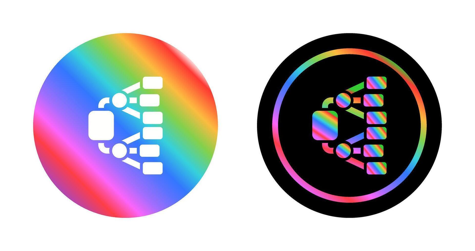 Network Diagram Vector Icon